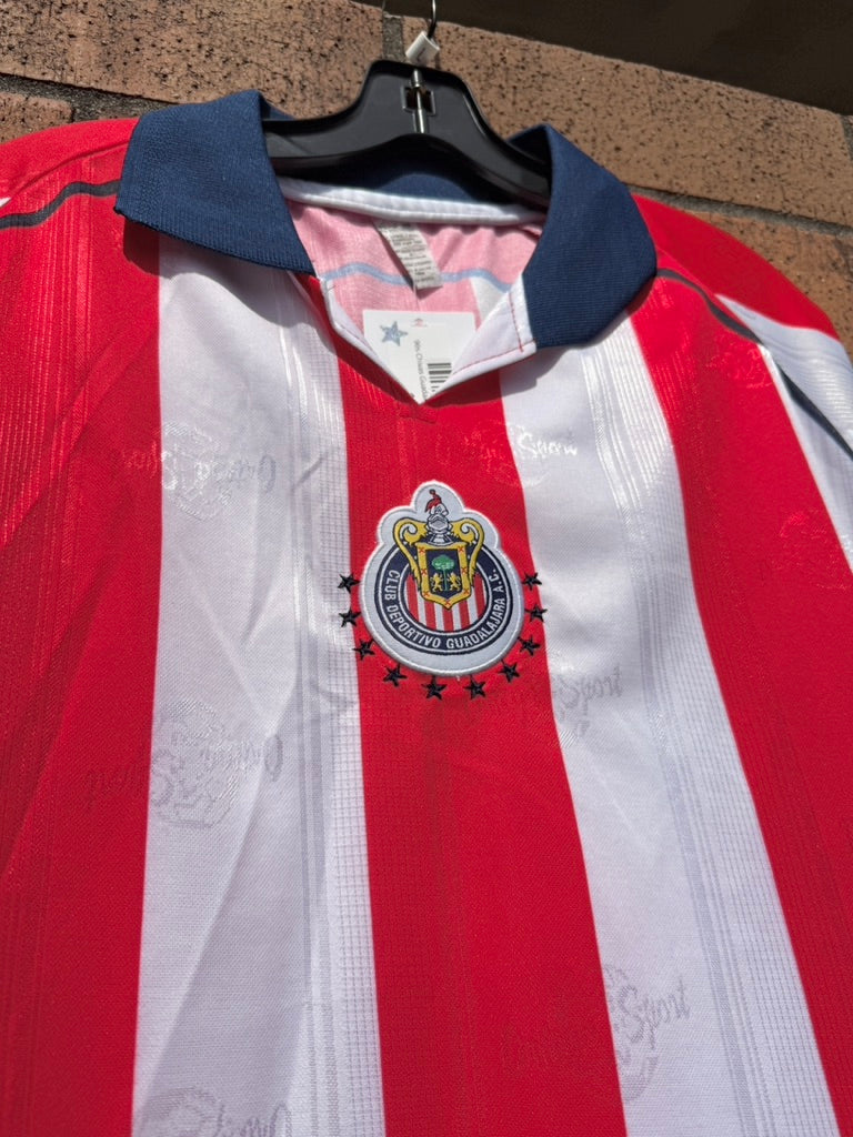 90s Chivas Guadalajara MX Liga Jersey Size L