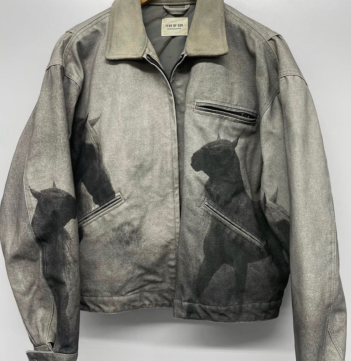 Fear of God Sixth Collection Horse Print Sz Large