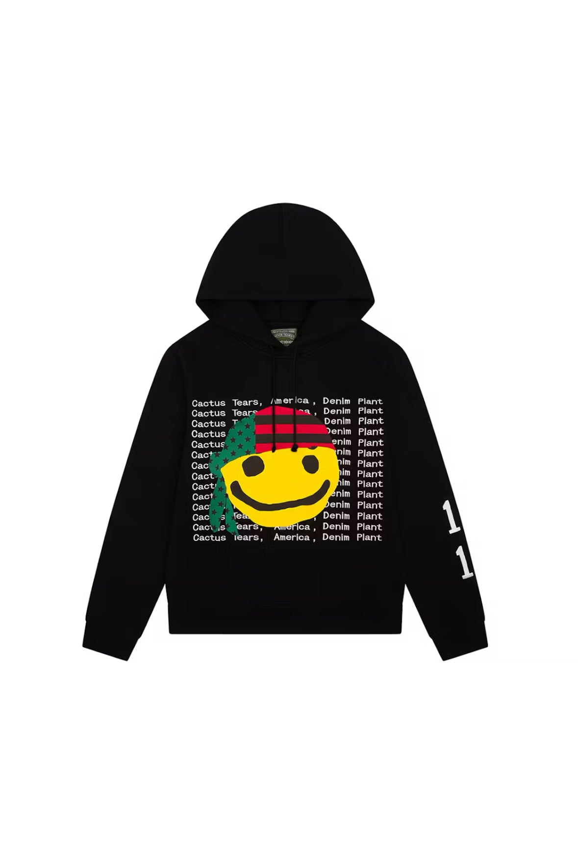 Denim Tears Cactus Smiley Hoodie Sz Small