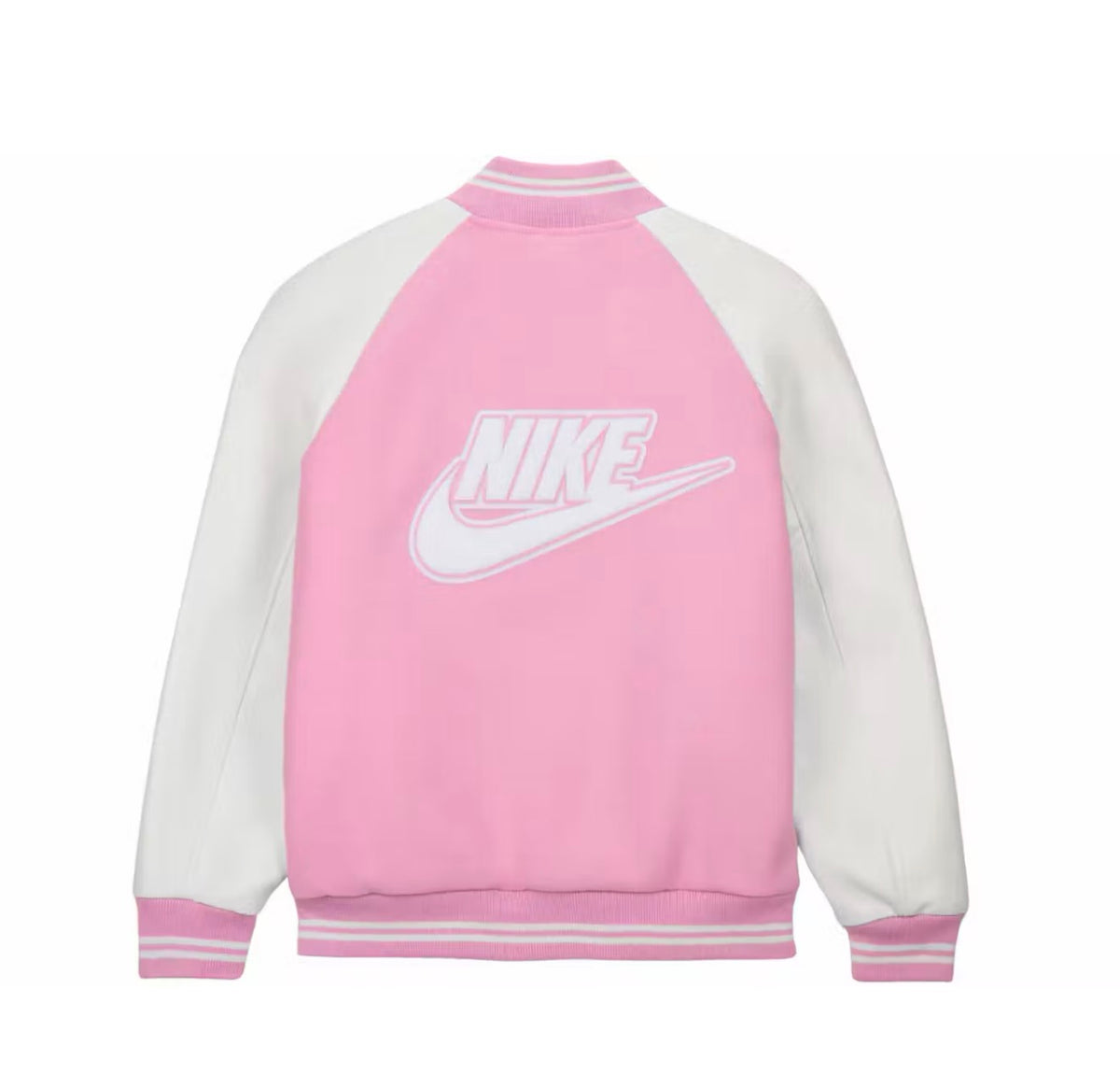 Nike X Nigo Varsity Jacket Pink Sz Small