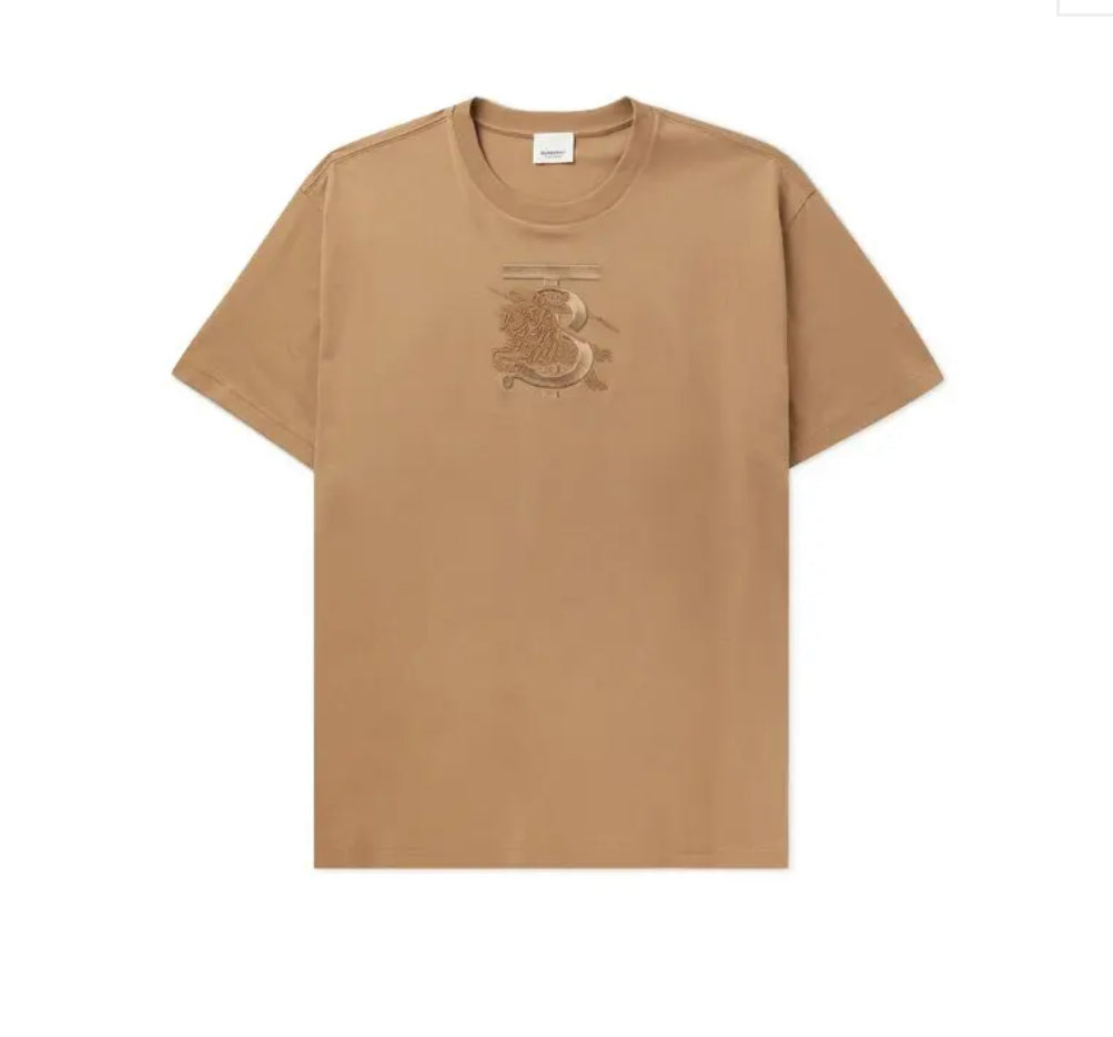 Burberry Logo Camel/Brown Men Sz small