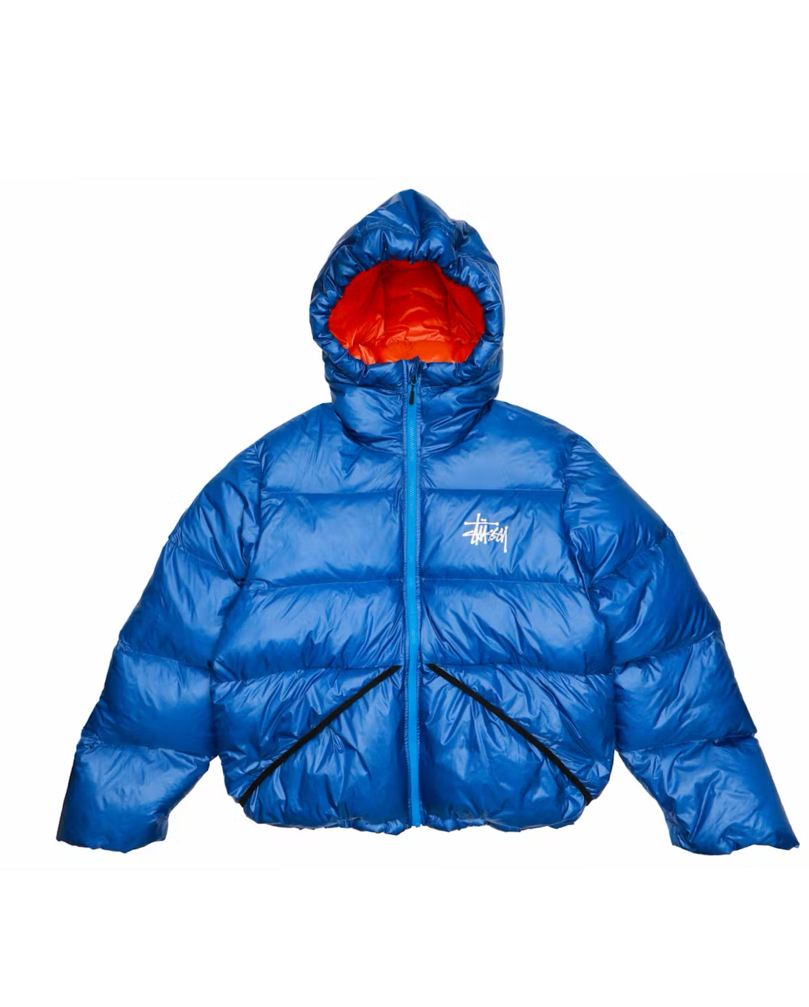 Stussy Micro Rip Stop Down Parka Sz Small