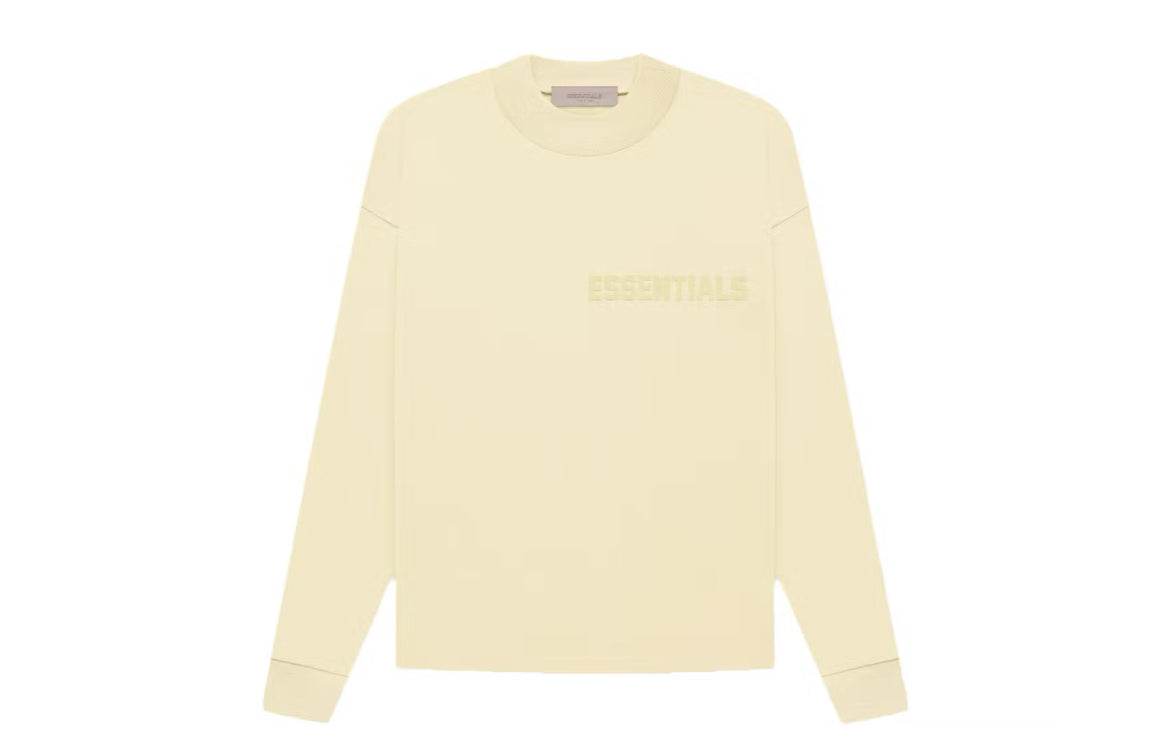 Fear of God Long Sleeve canary yellow sz Small