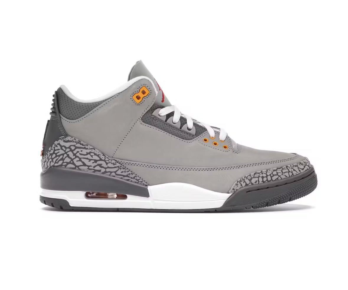 Jordan 3 Cool Grey Sz 8.5 used