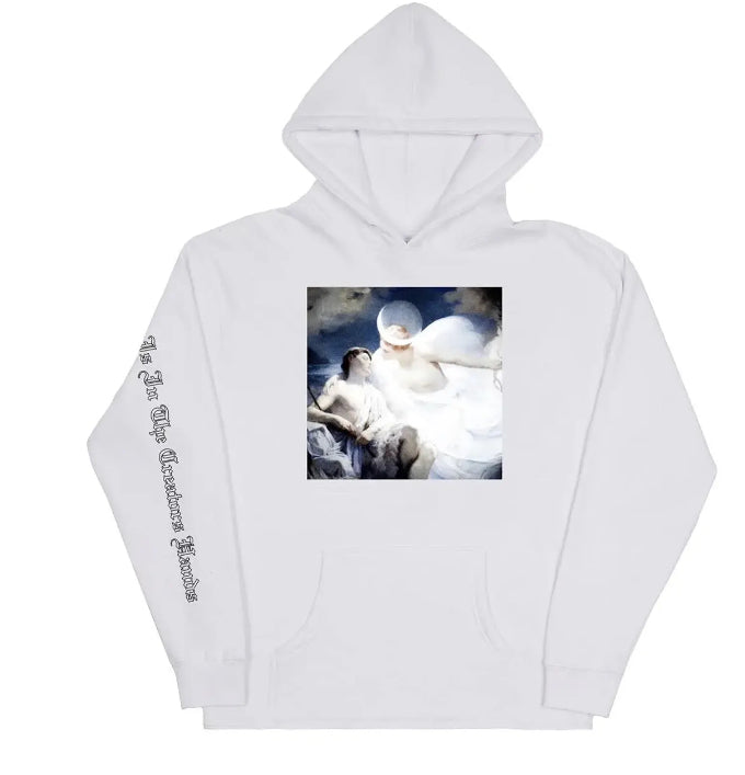 Revenge Heavens Hoodie White SZ M