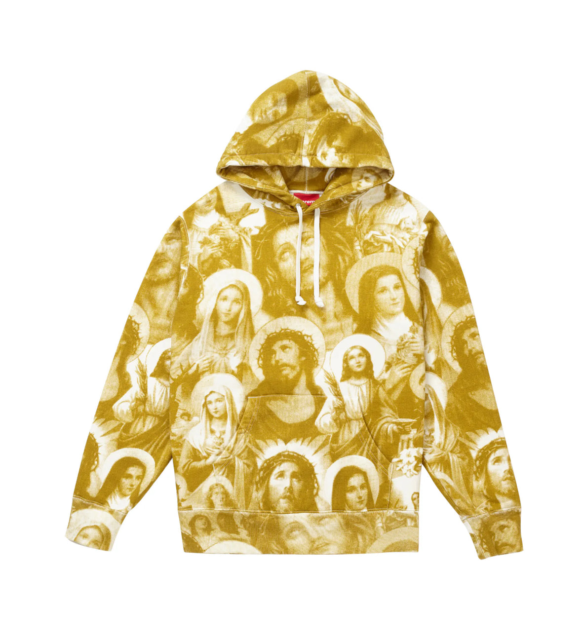 Supreme Jesus and Mary Hoodie Sz Medium