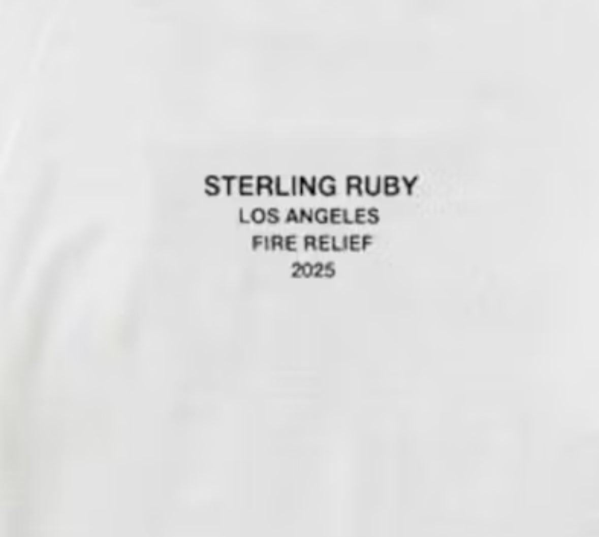 Supreme Box Logo LA Fire Relief Sz Medium