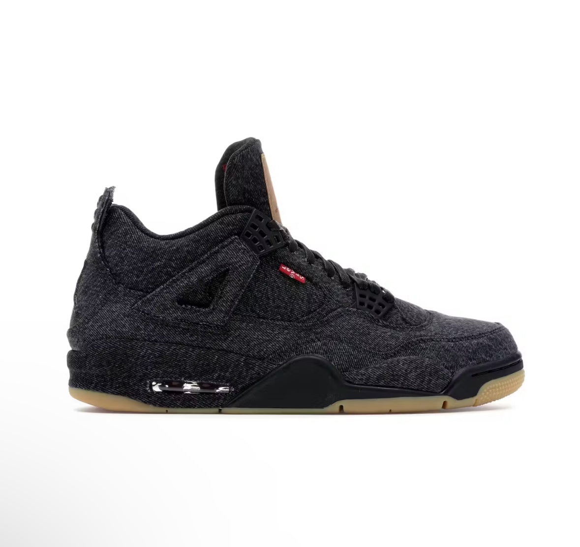 Jordan 4 Retro Black Levi Sz 13 used