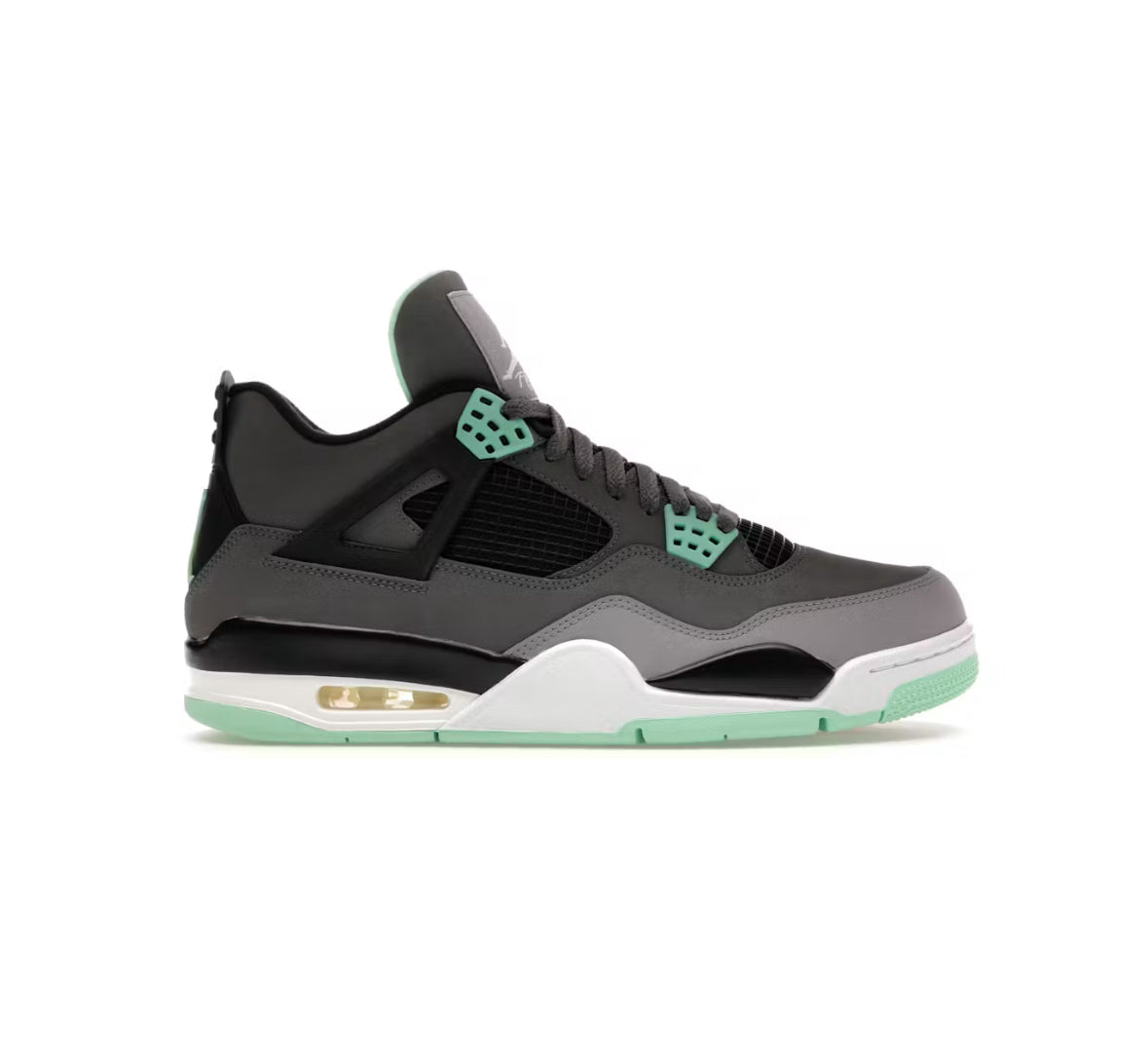 Jordan 4 Glow Green Sz 11.5 used no box