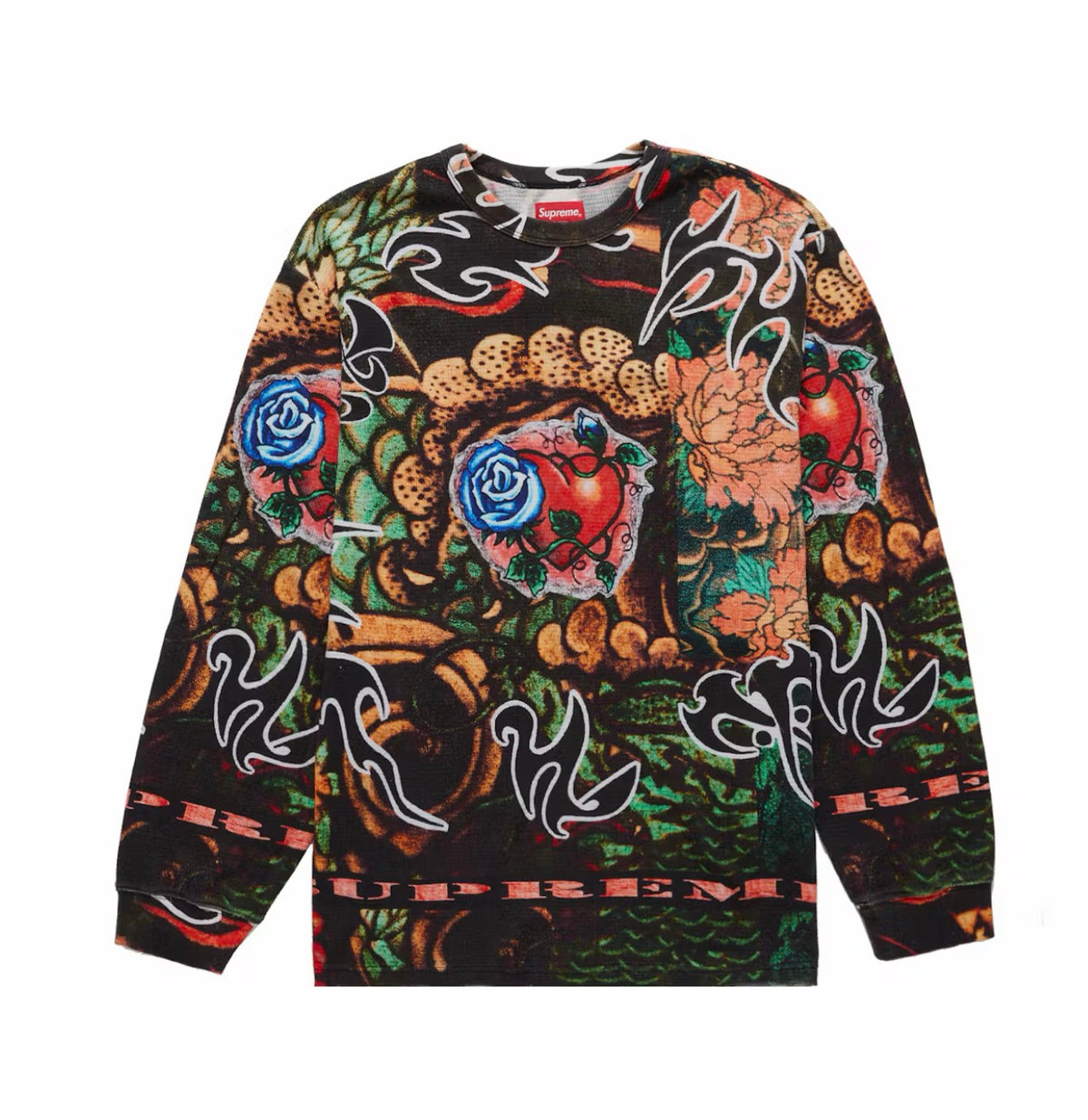 Supreme Sacred Heart Waffle (No Tag) Sz Small