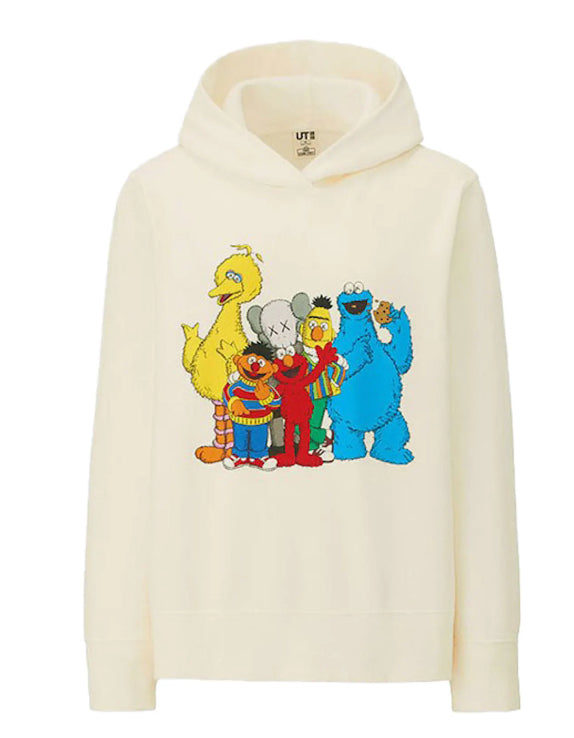 Kaws x Uniqlo x Sesame Street Group #2 Hoodie (US Women’s Sizing) sz XXXL