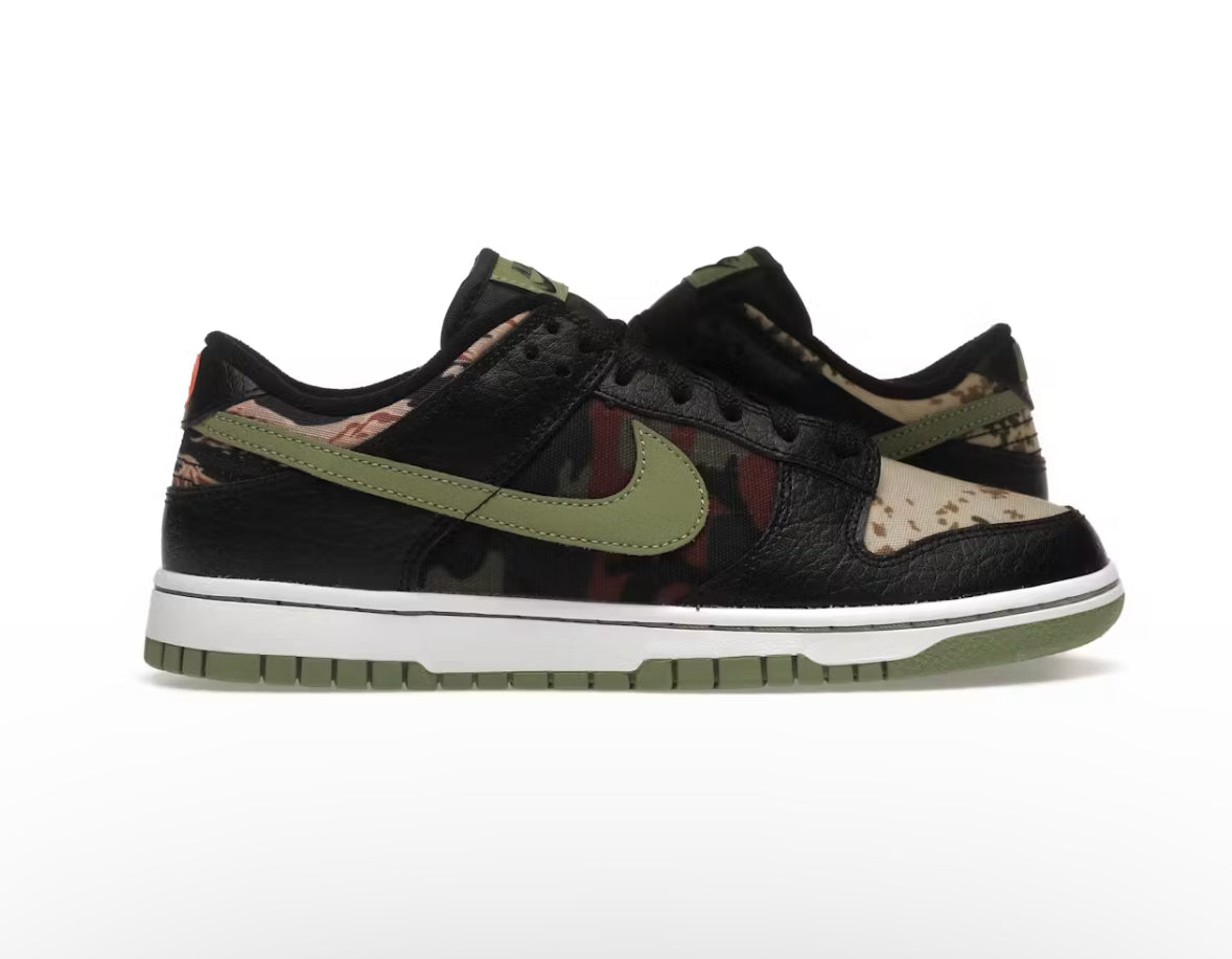 Nike Dunk Low Crazy Camo Sz 9.5 used