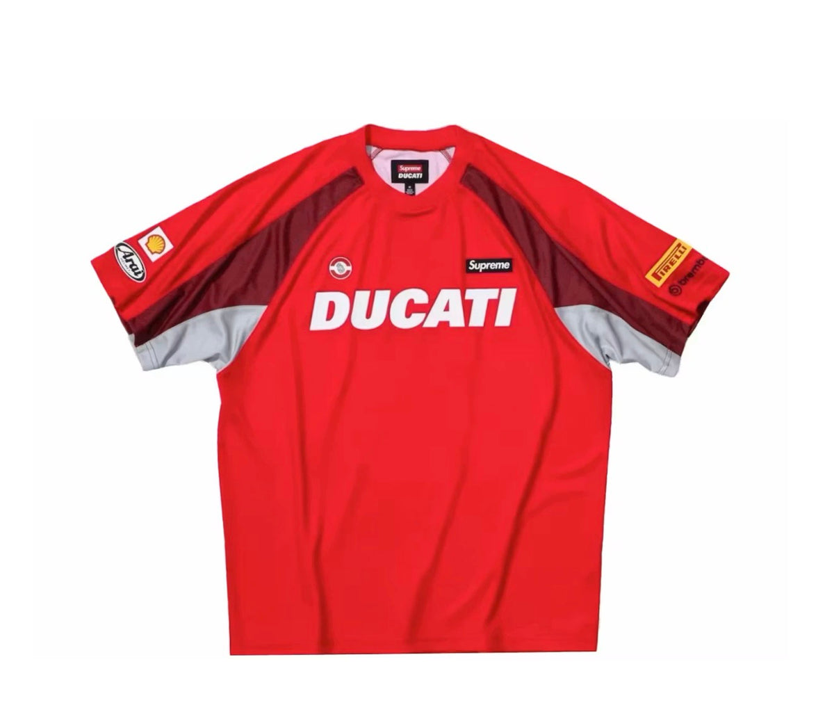 Supreme Ducati Soccer Jersey (Spot on A) Sz Large