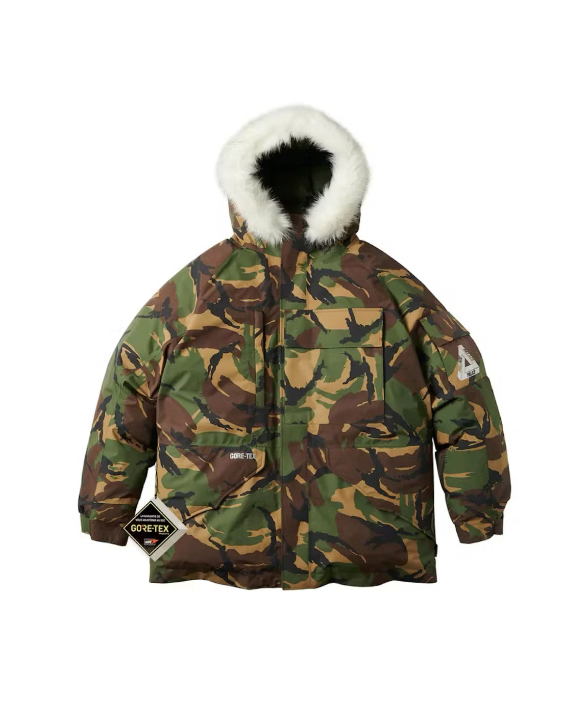 Palace Gore-Tex Camo Parka Sz Medium