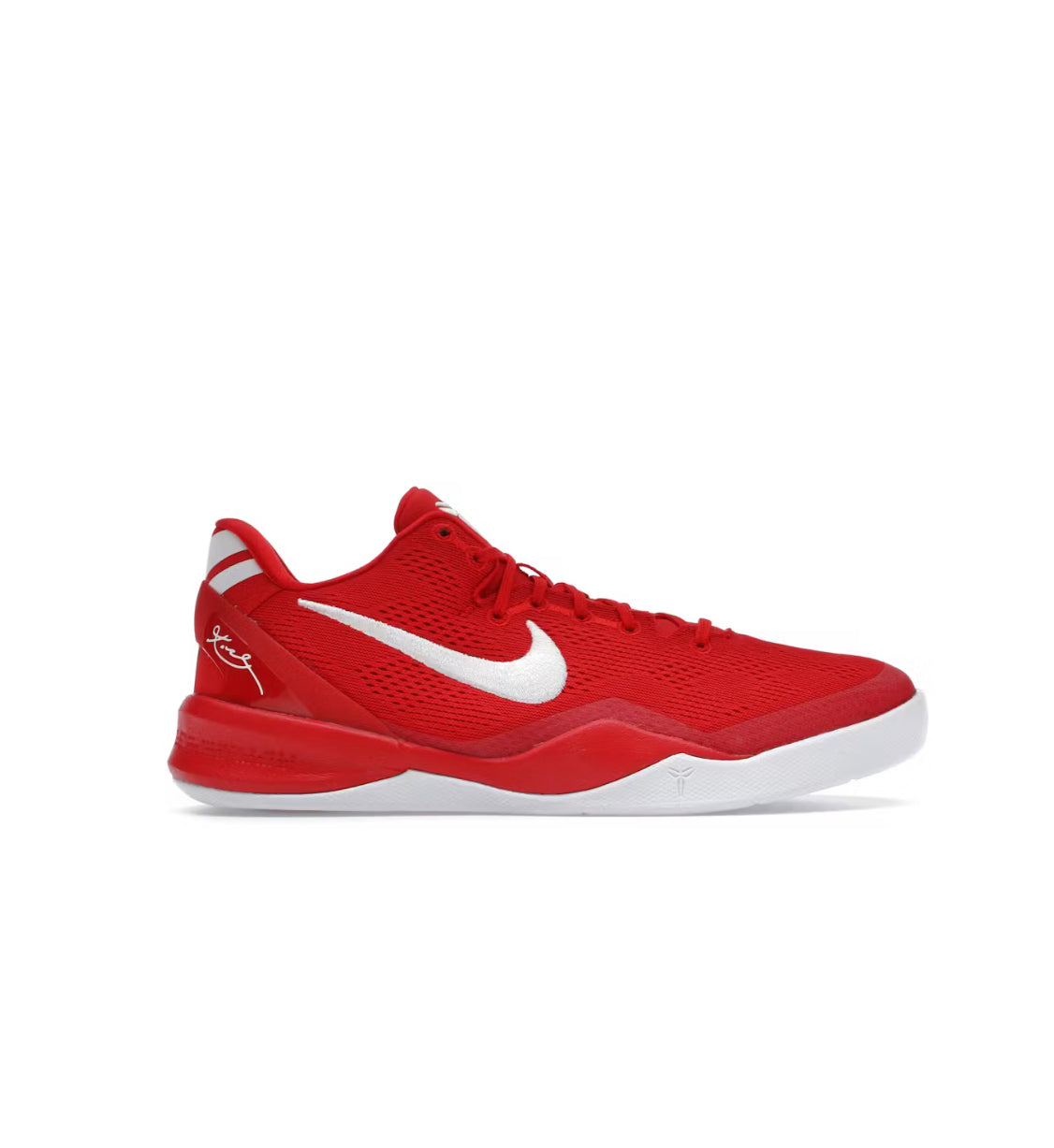 Kobe 8 University Red Sz 7Y No Lid