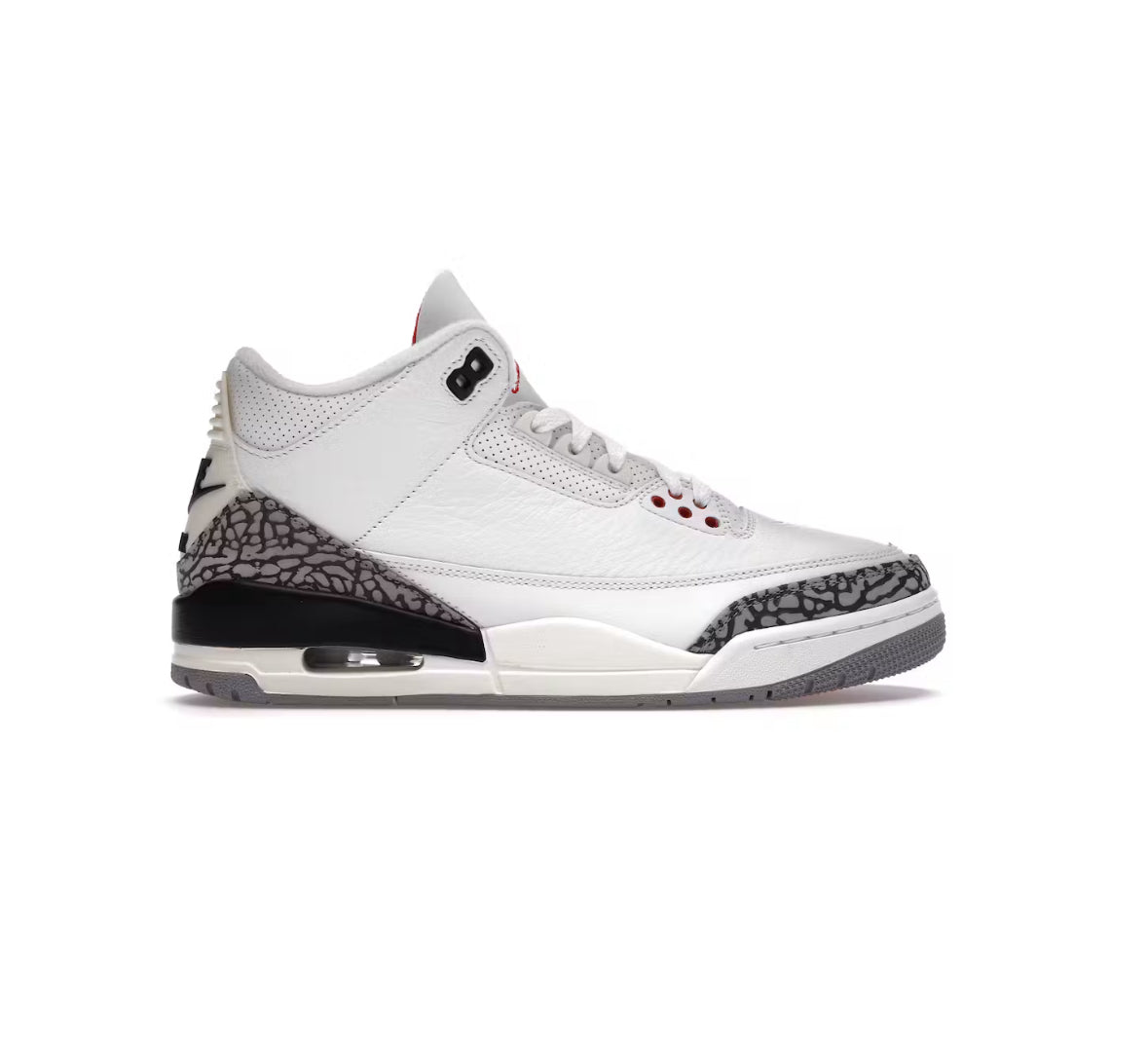 Jordan 3 White Cement Reimagined Sz 8.5 USED