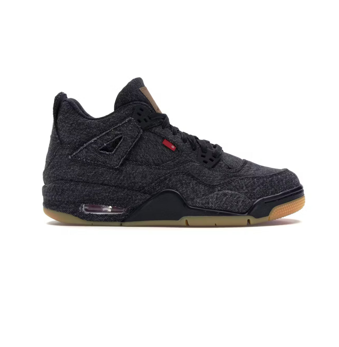 Jordan 4 Levi Black Sz 5Y (no lid)