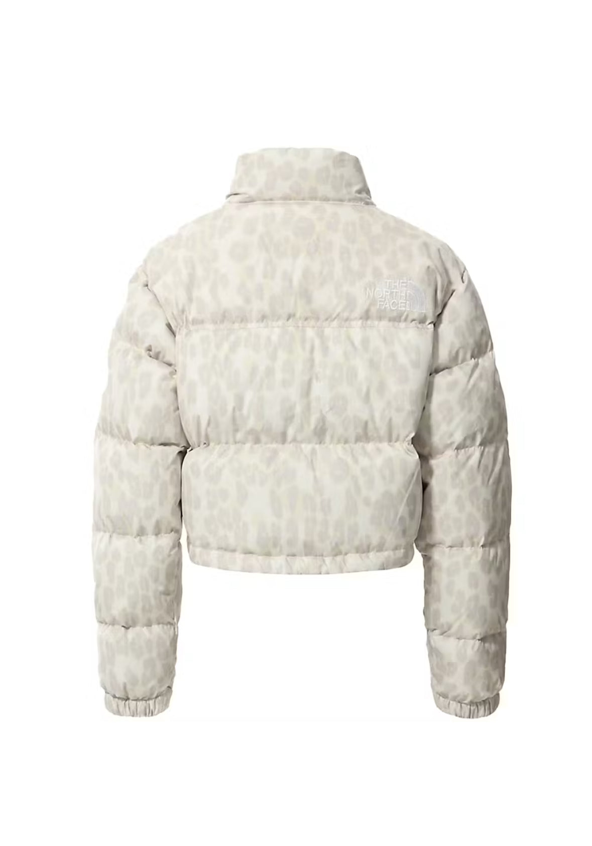 The North Face WMNS Short Nuptse Leopard Sz Small