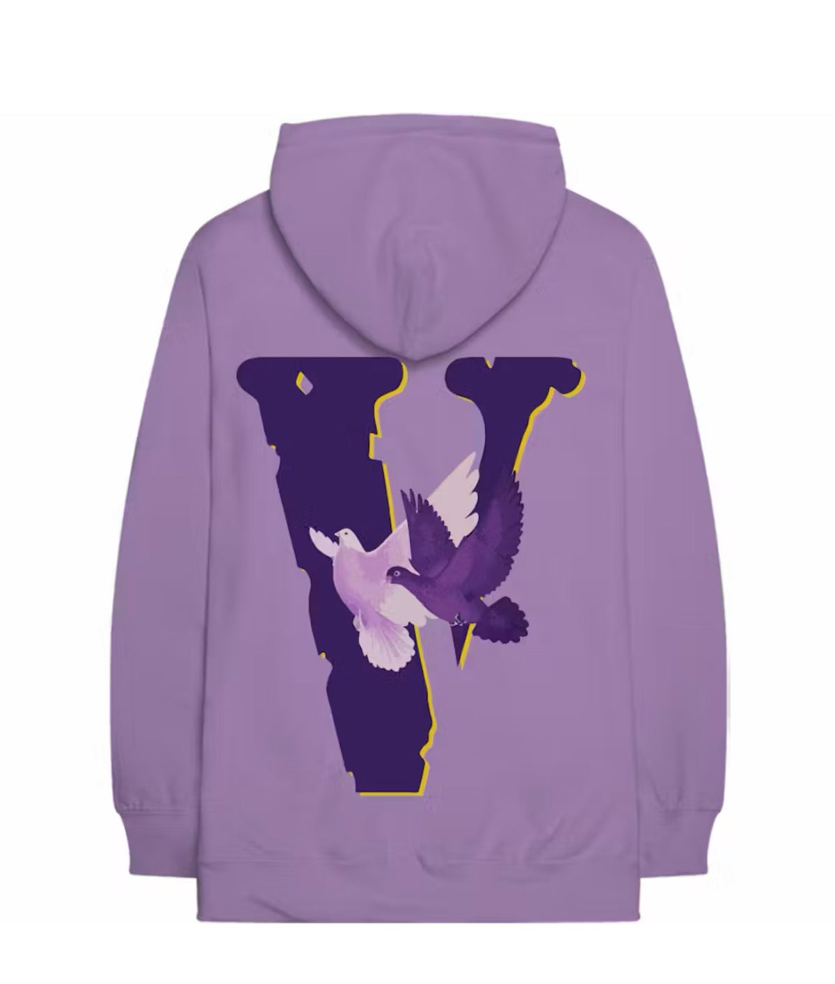 Nav x Vlone Doves Hoodie Purple Sz Large (Tried on)