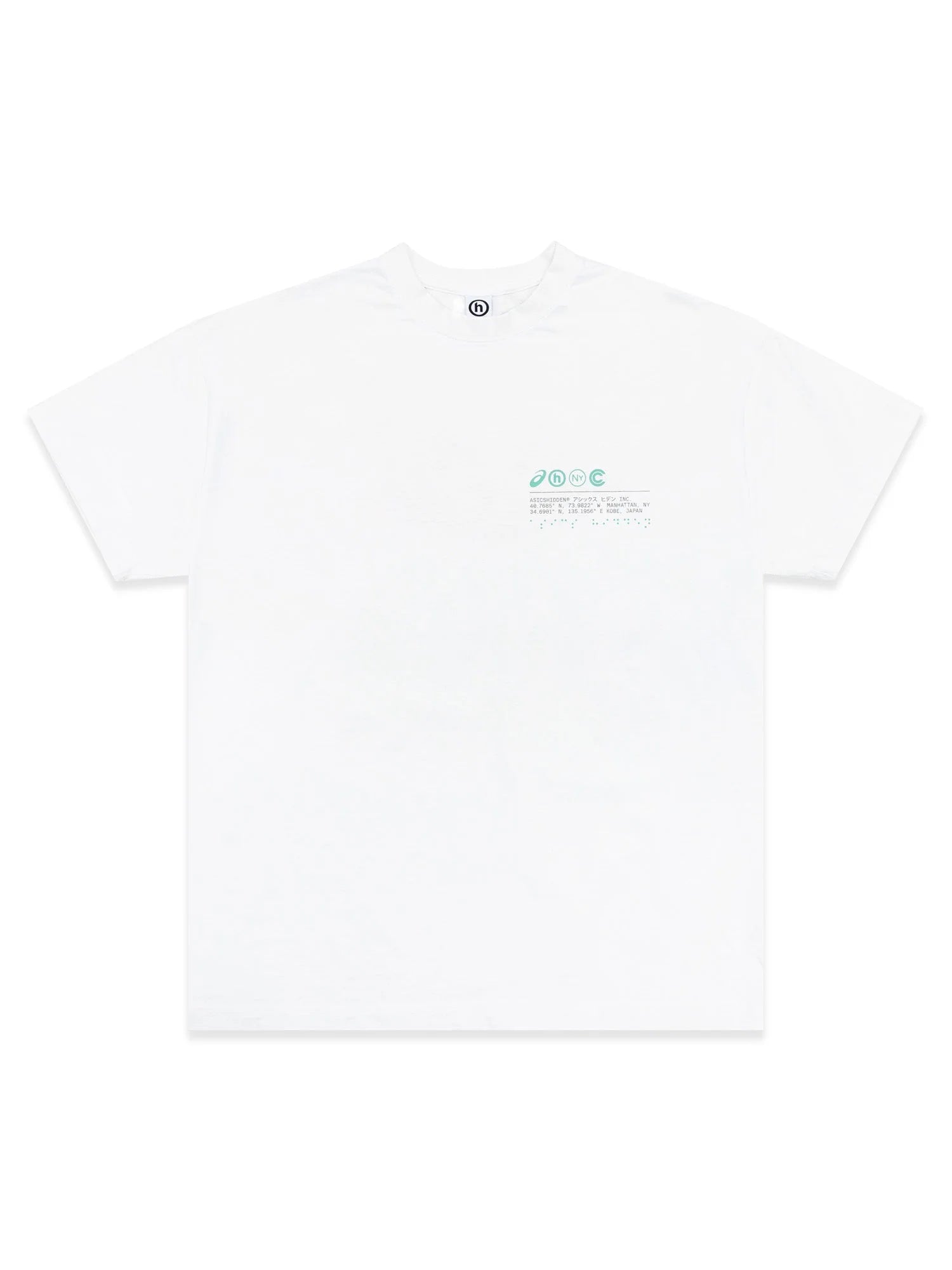 Hidden NY x Asics Fossilized 3M Tee White Sz M