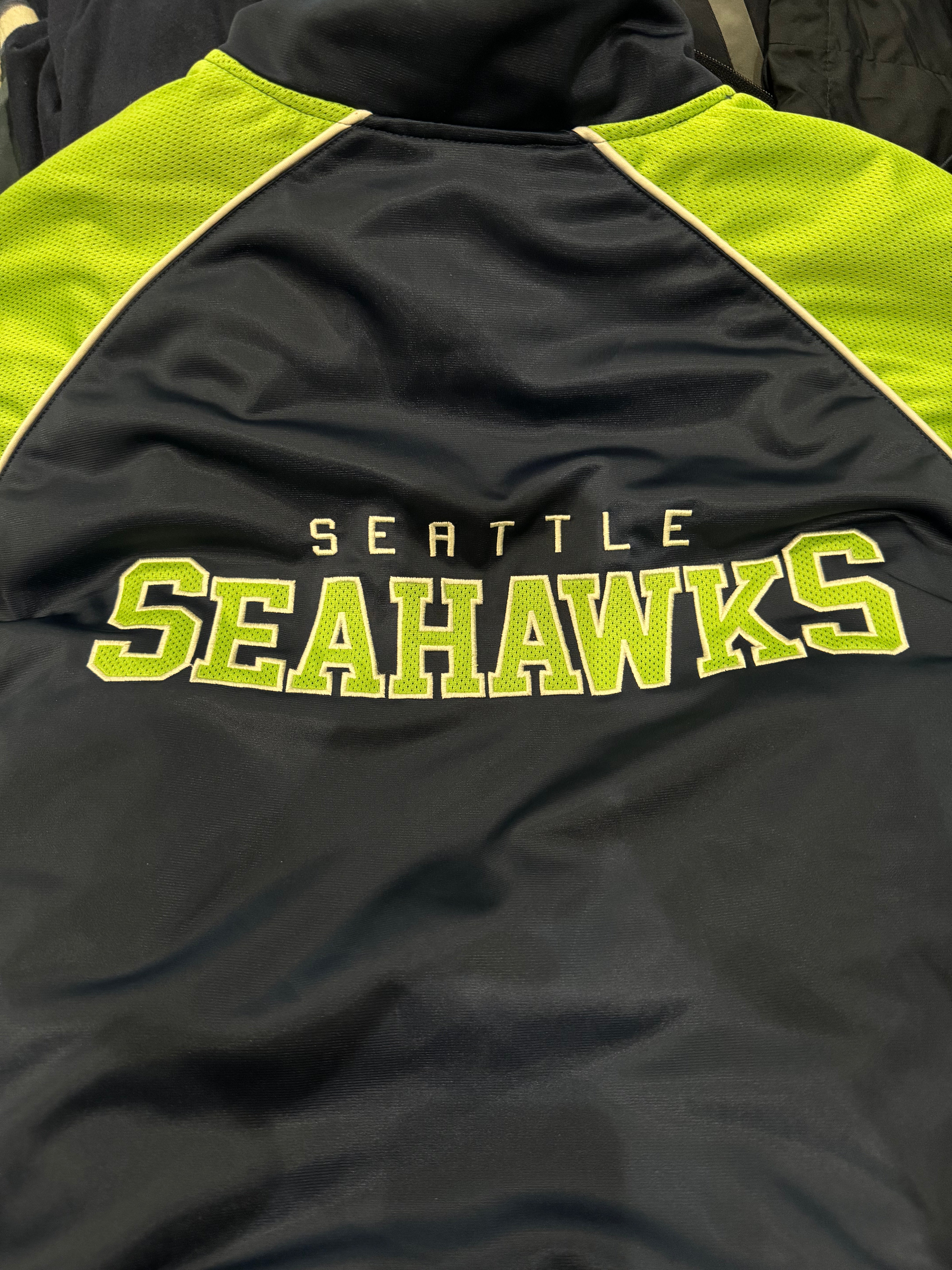 Seahawks Vintage Zip Jacket Sz XL