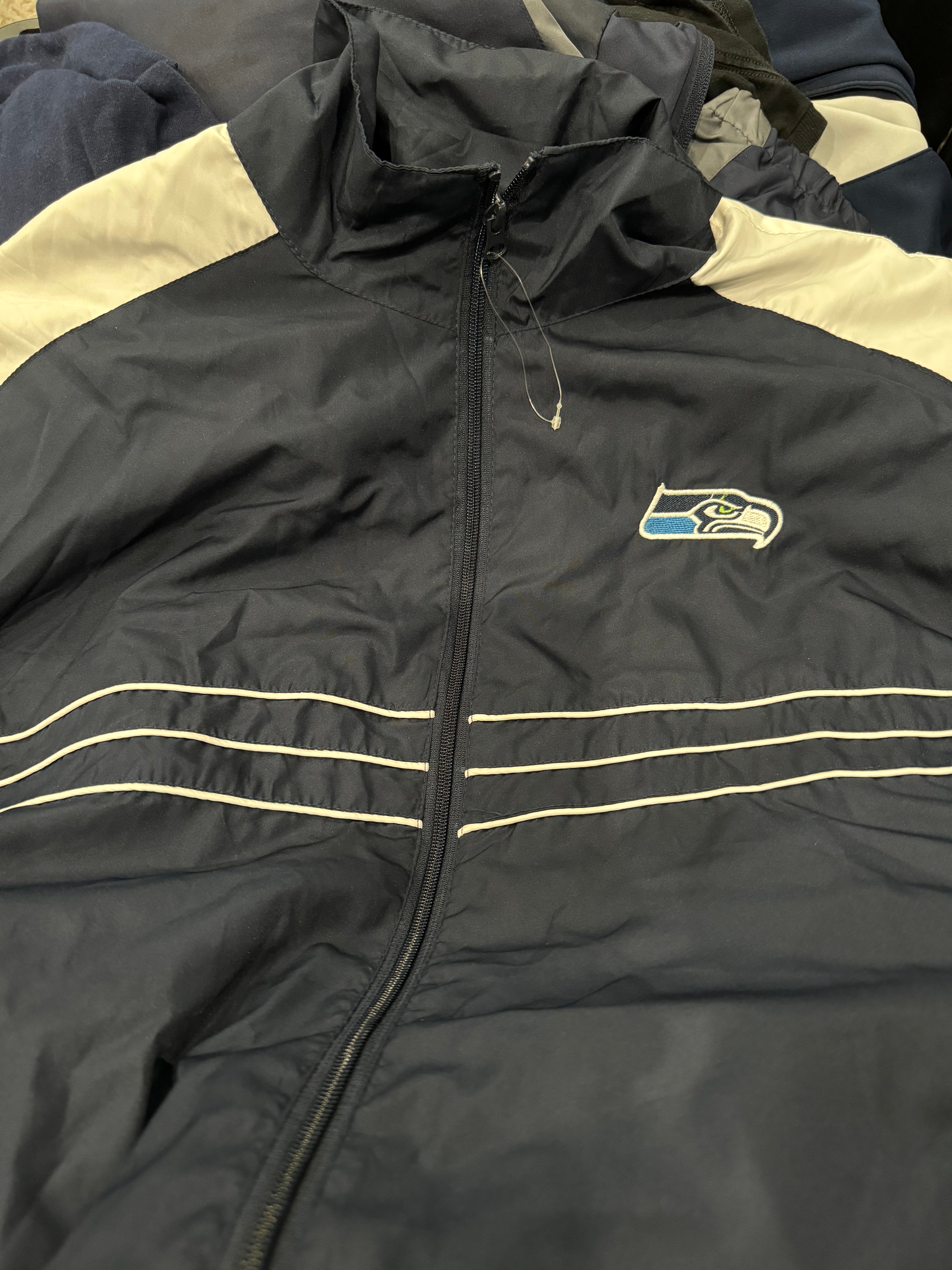 Seahawks  Vintage Full Zip Sz 2xl