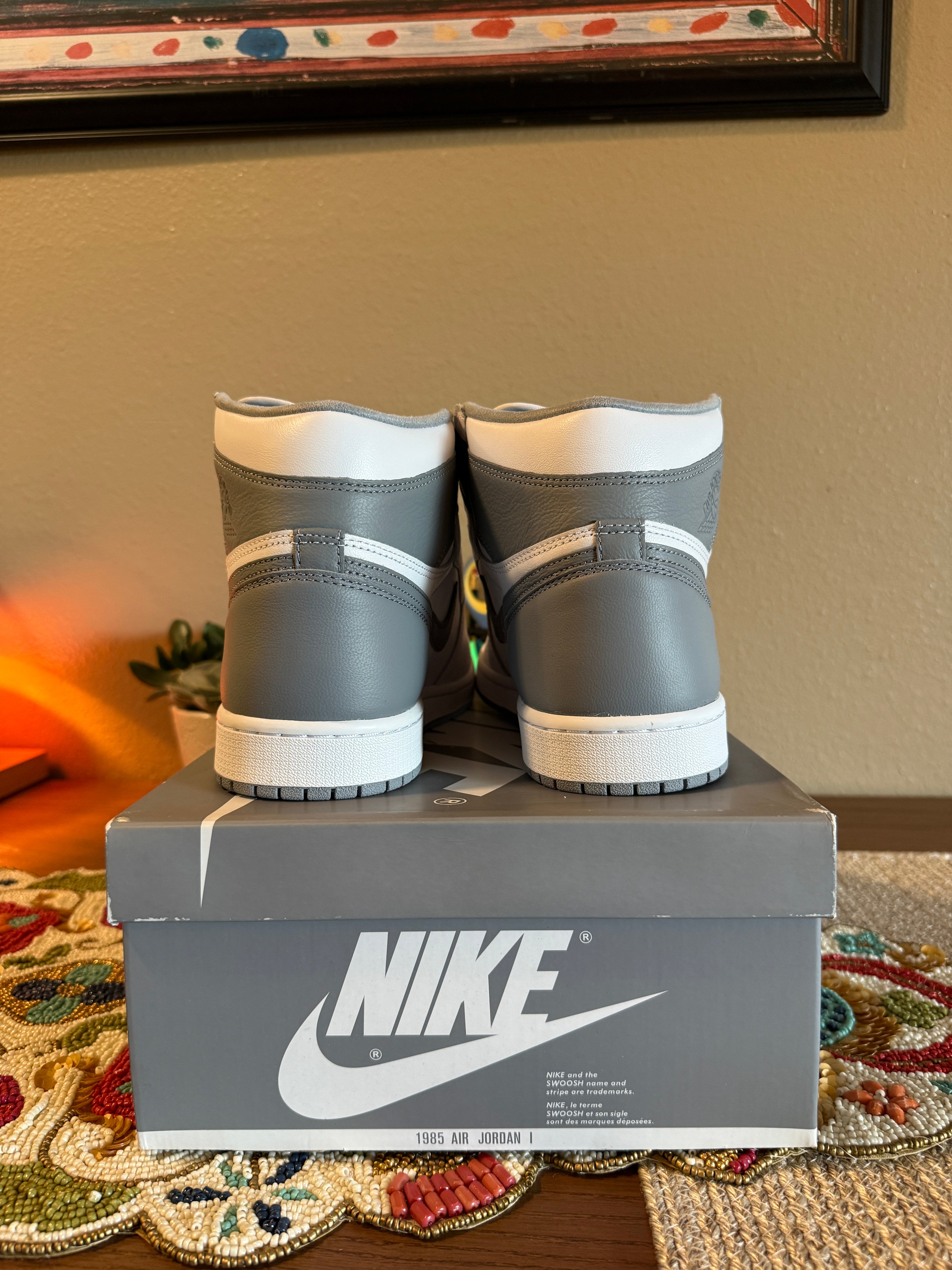 Jordan 1 Retro High OG Stealth Size 10