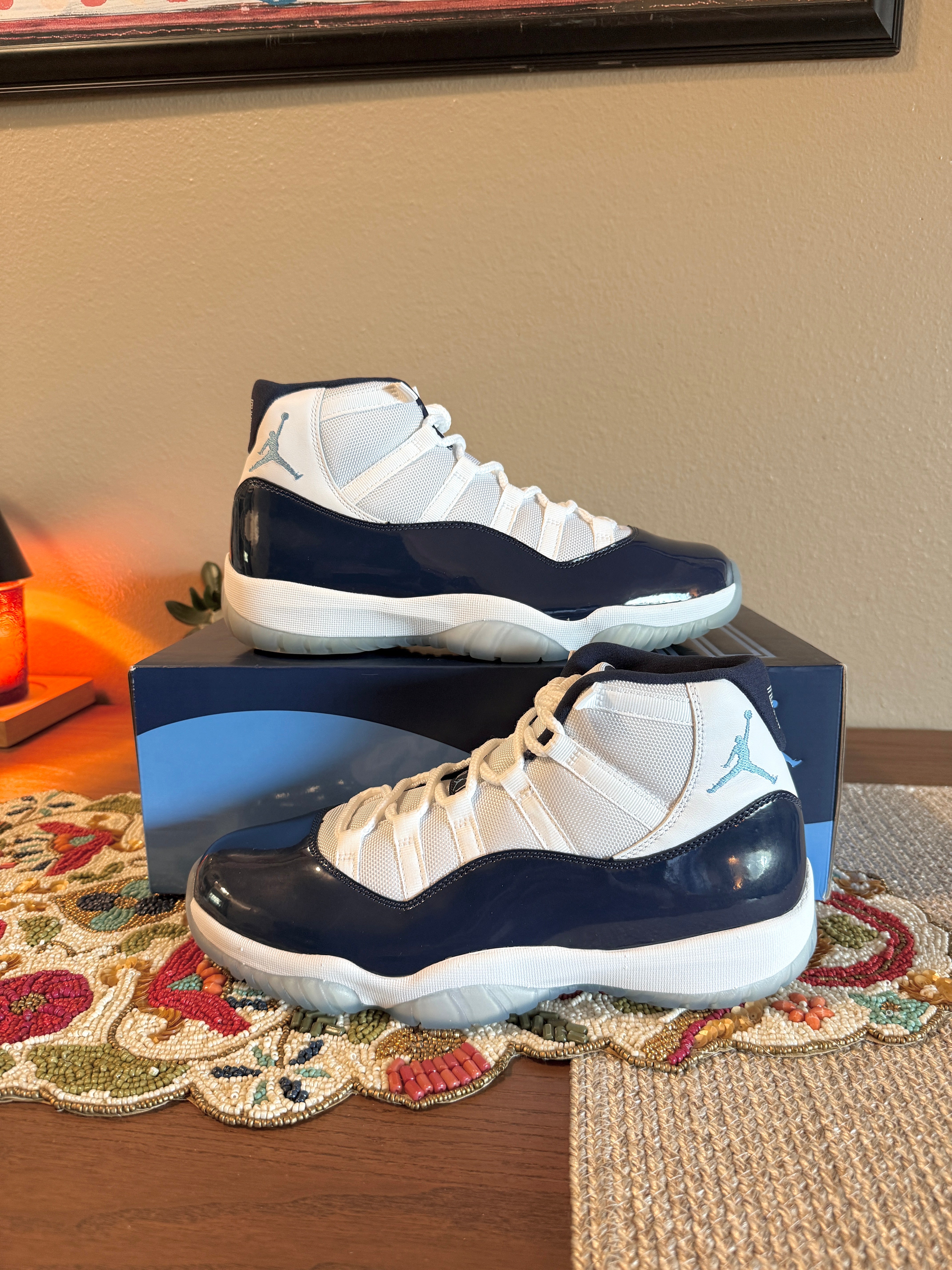 Jordan 11 Retro UNC Win Like 82 Size 10.5