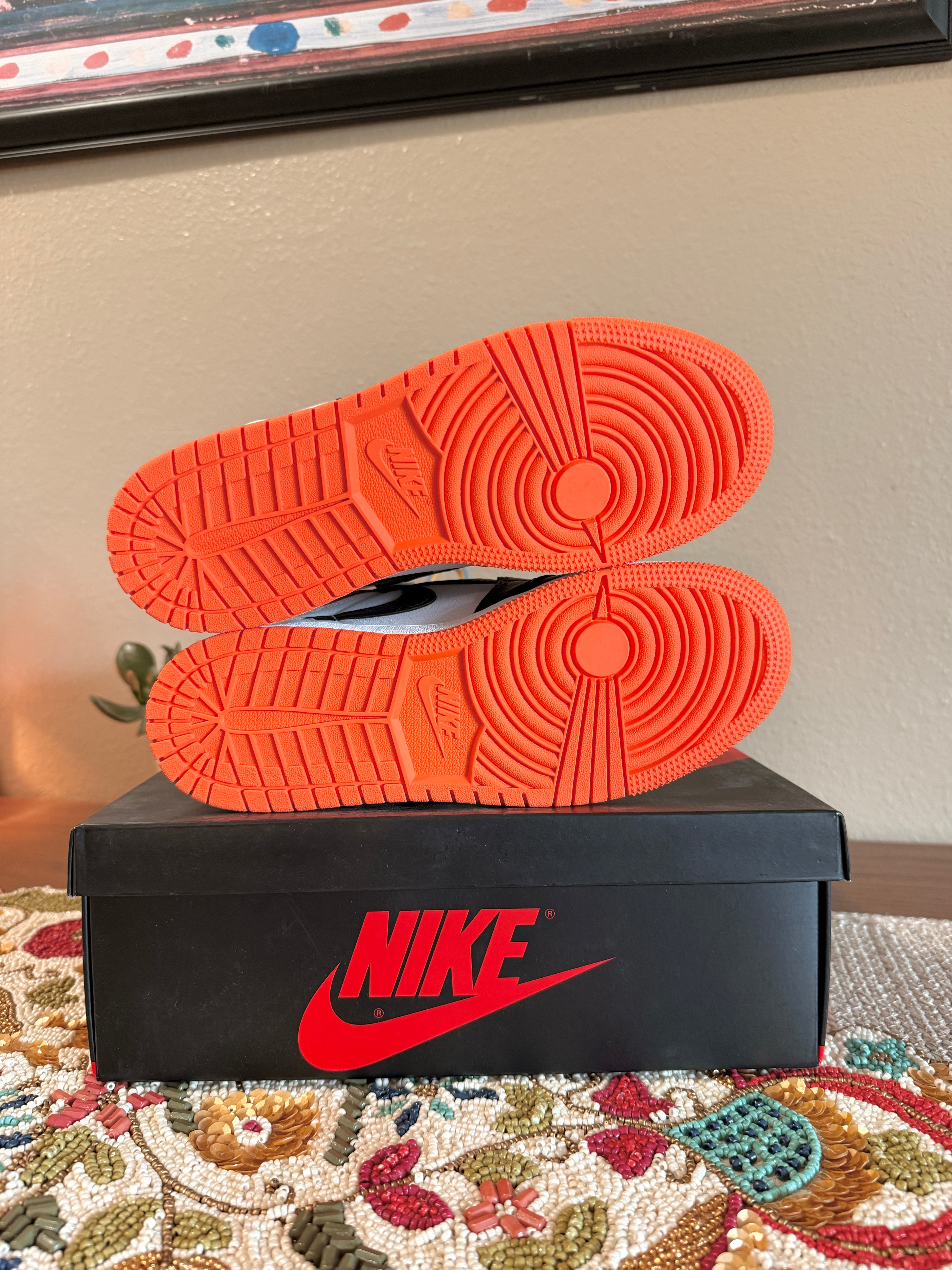 Jordan 1 High OG Electro Orange (GS) Size 5Y