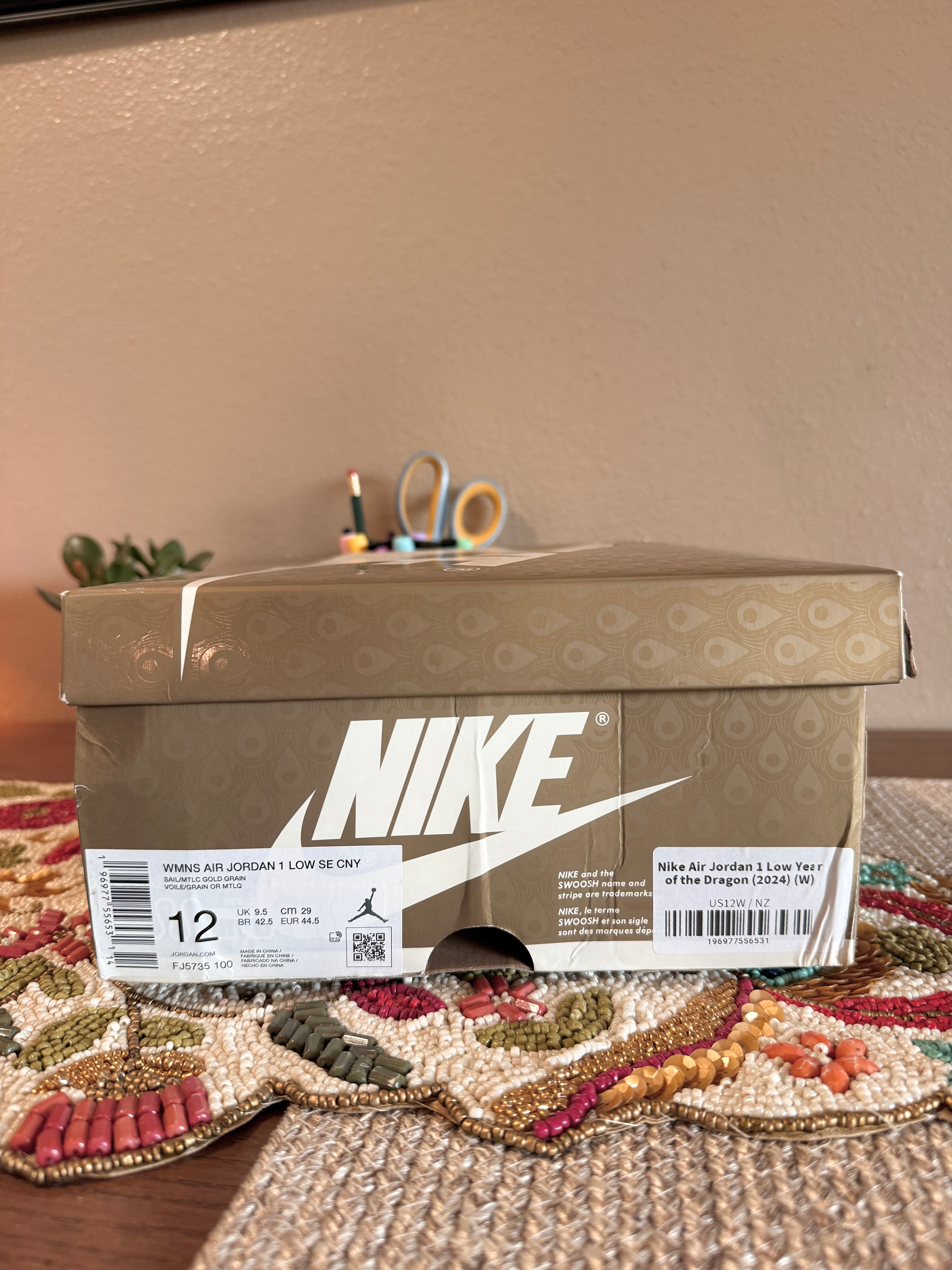 Jordan 1 Low Year of the Dragon (2024) Size 10.5 Men's