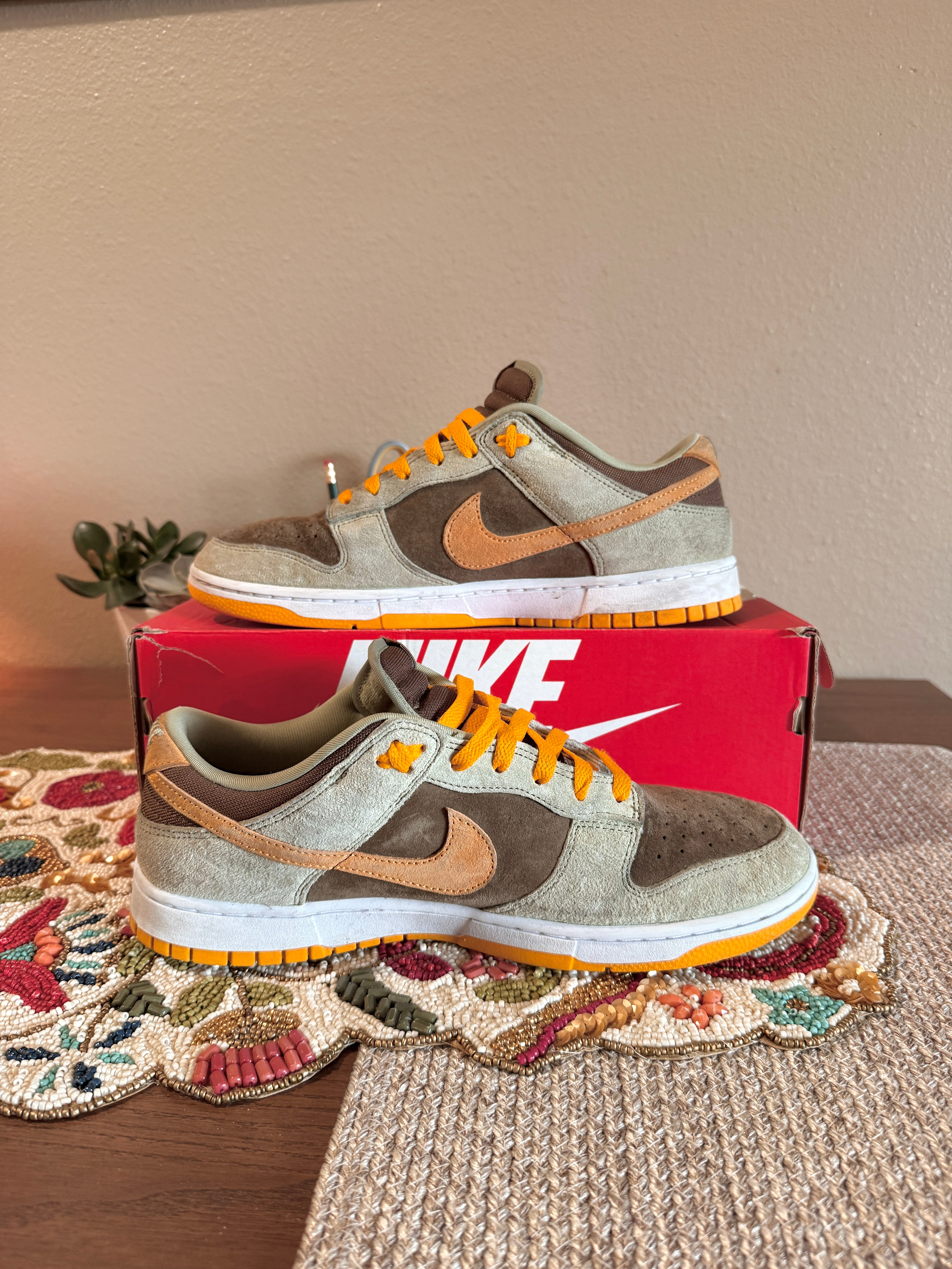 Nike Dunk Low Dusty Olive	Size 10.5	USED