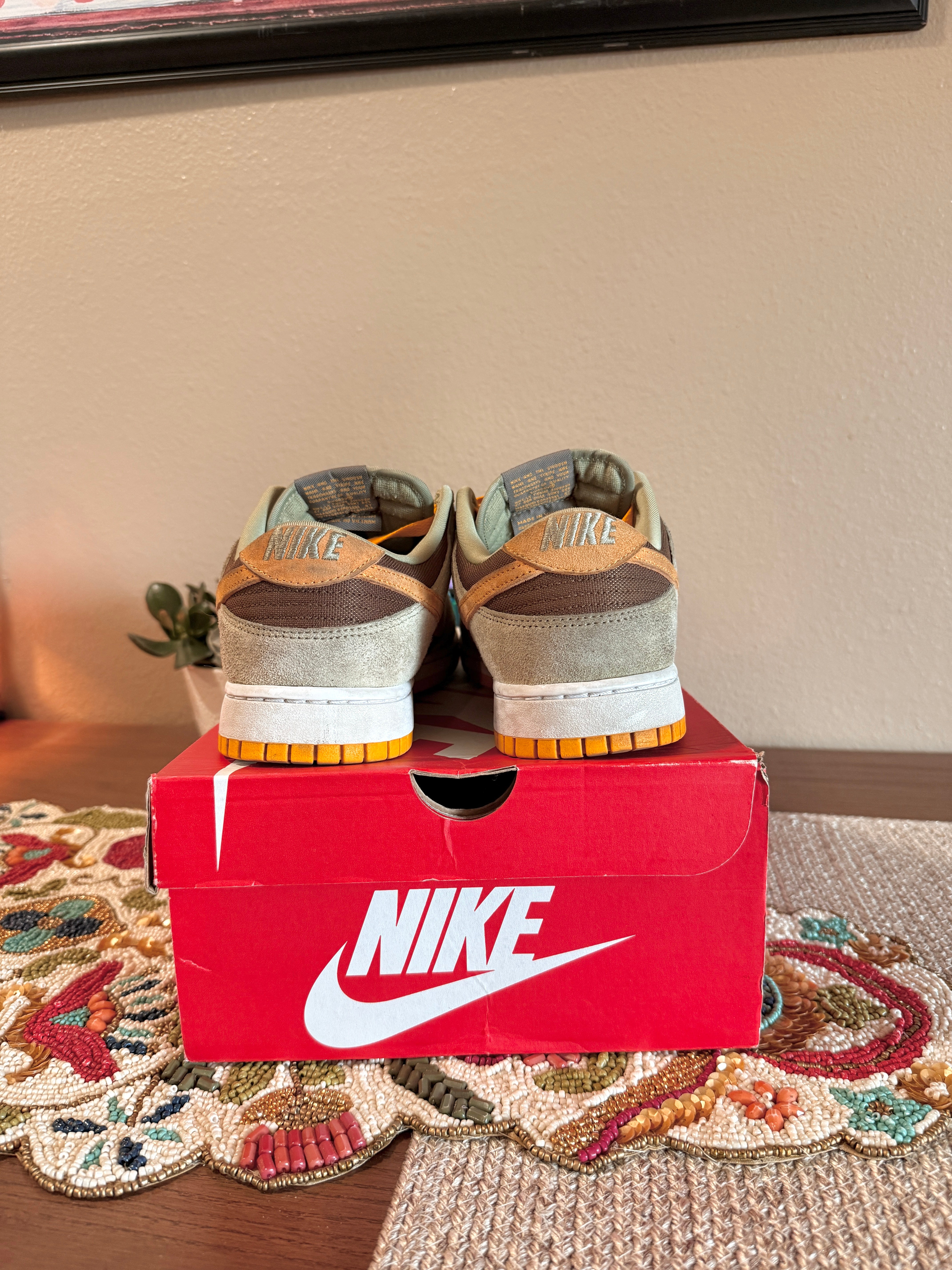 Nike Dunk Low Dusty Olive	Size 10.5	USED
