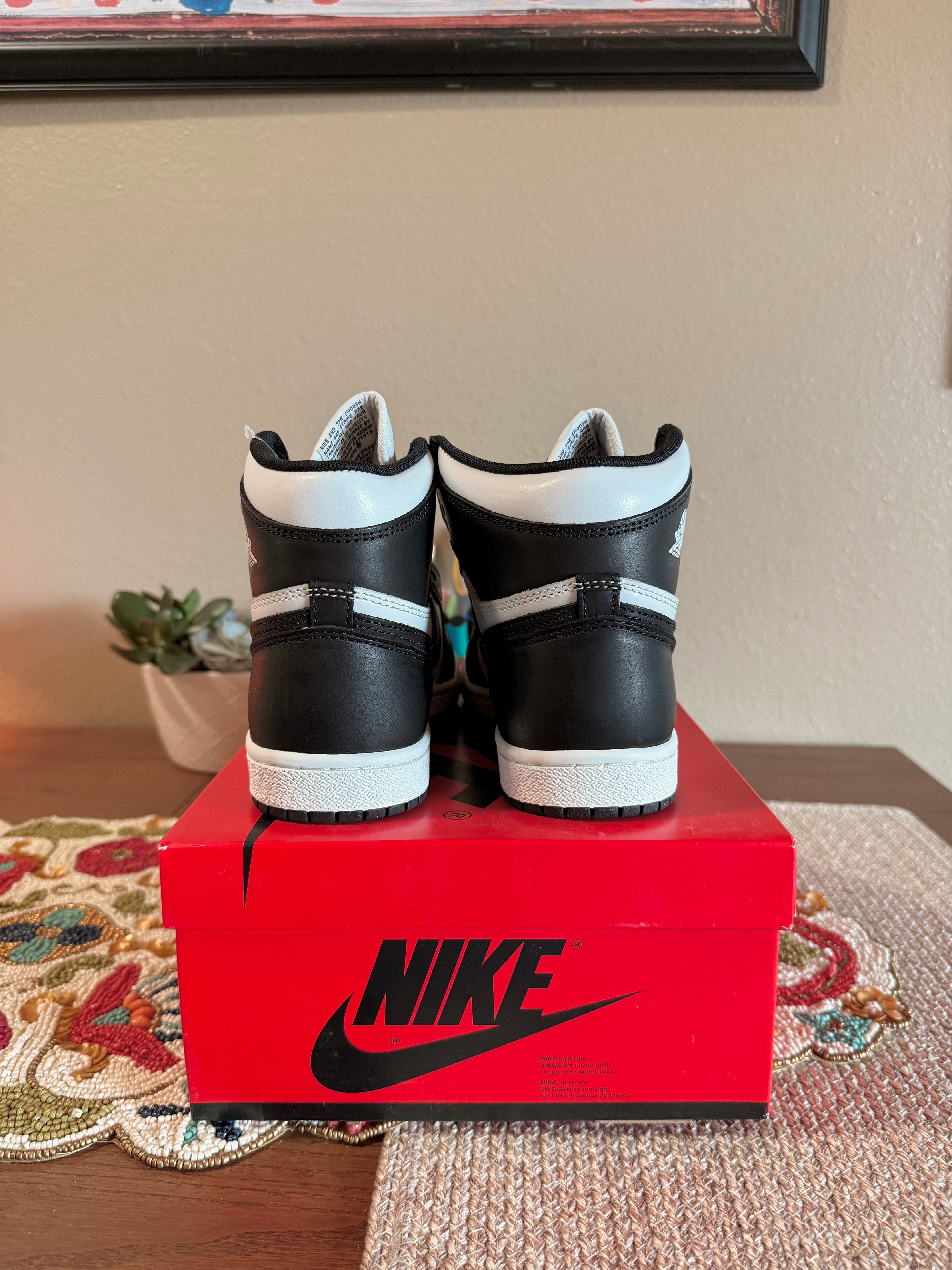 Jordan 1 Retro High '85 Black White (2023) Size 6