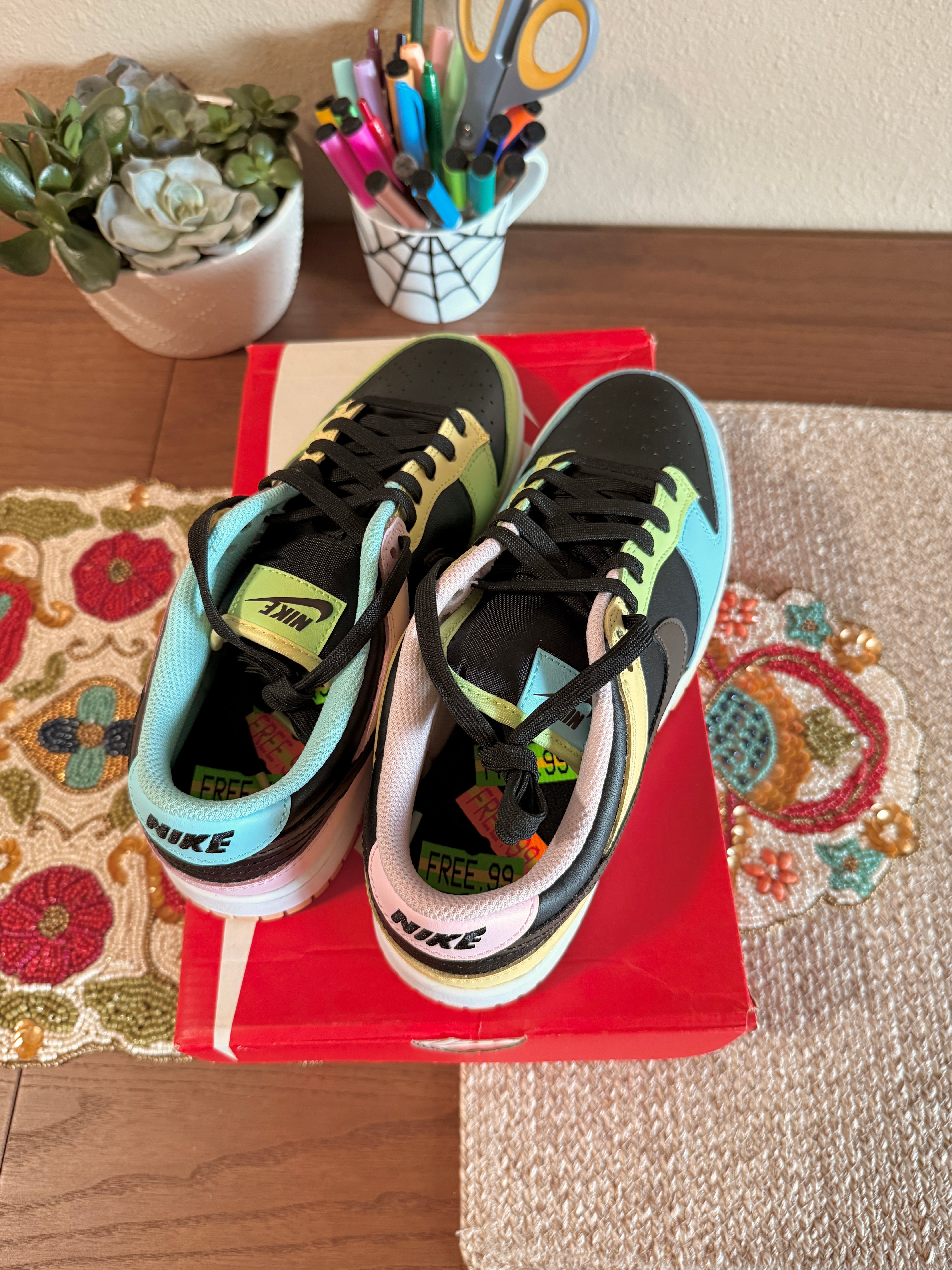 Nike Dunk Low SE Free 99 Black Size 8