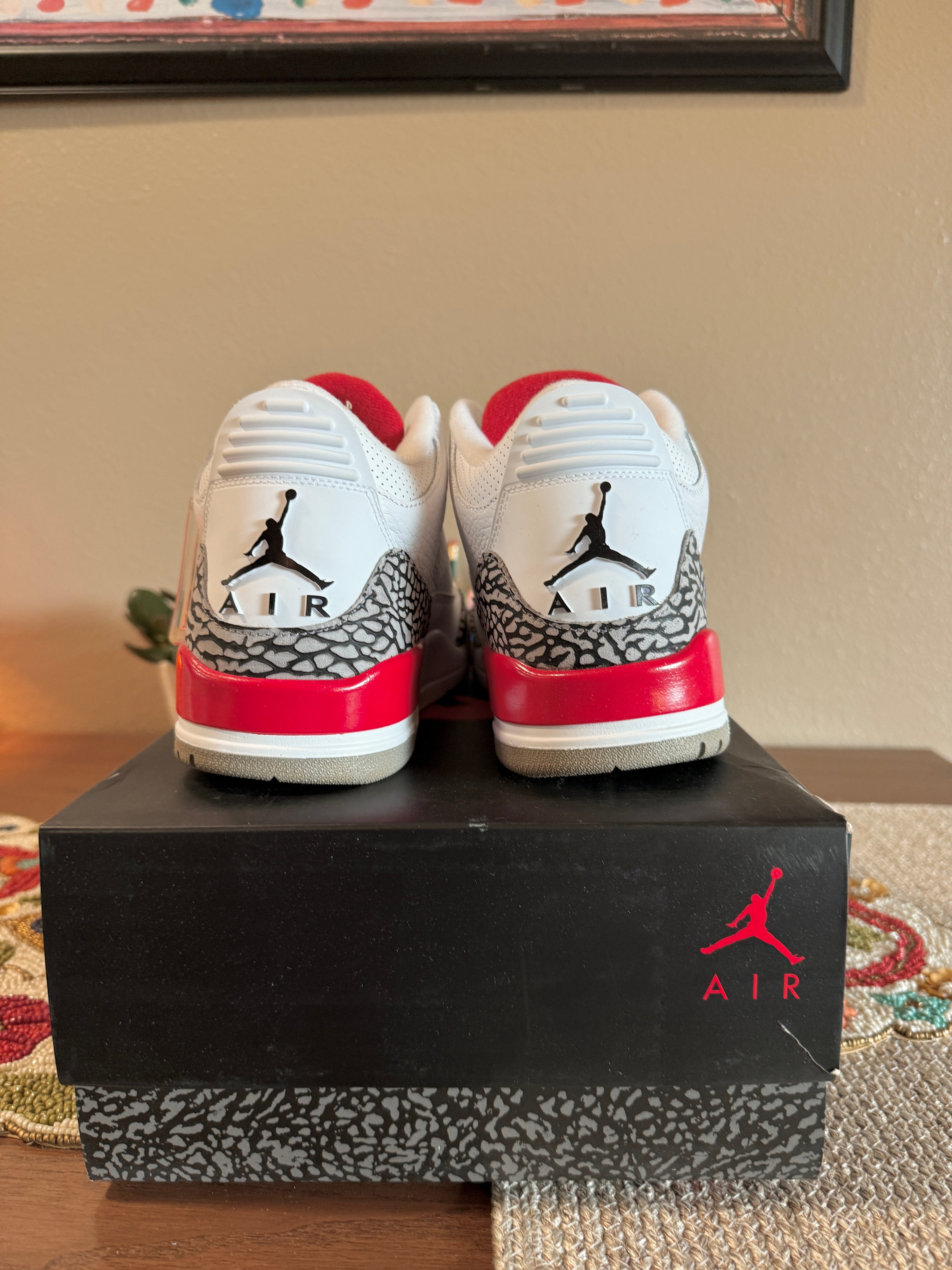 Jordan 3 Retro Hall of Fame Size 9