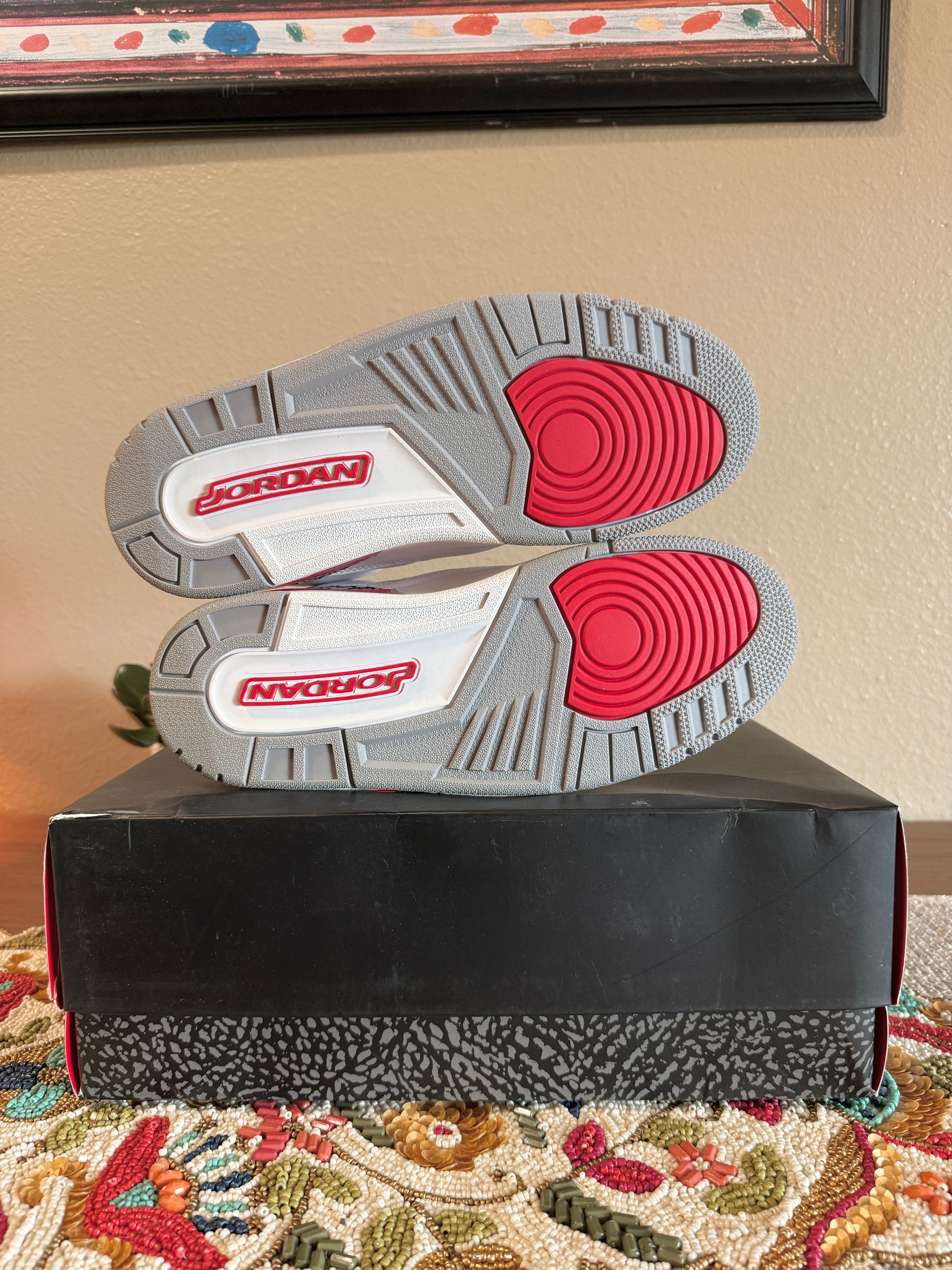 Jordan 3 Retro Hall of Fame Size 9
