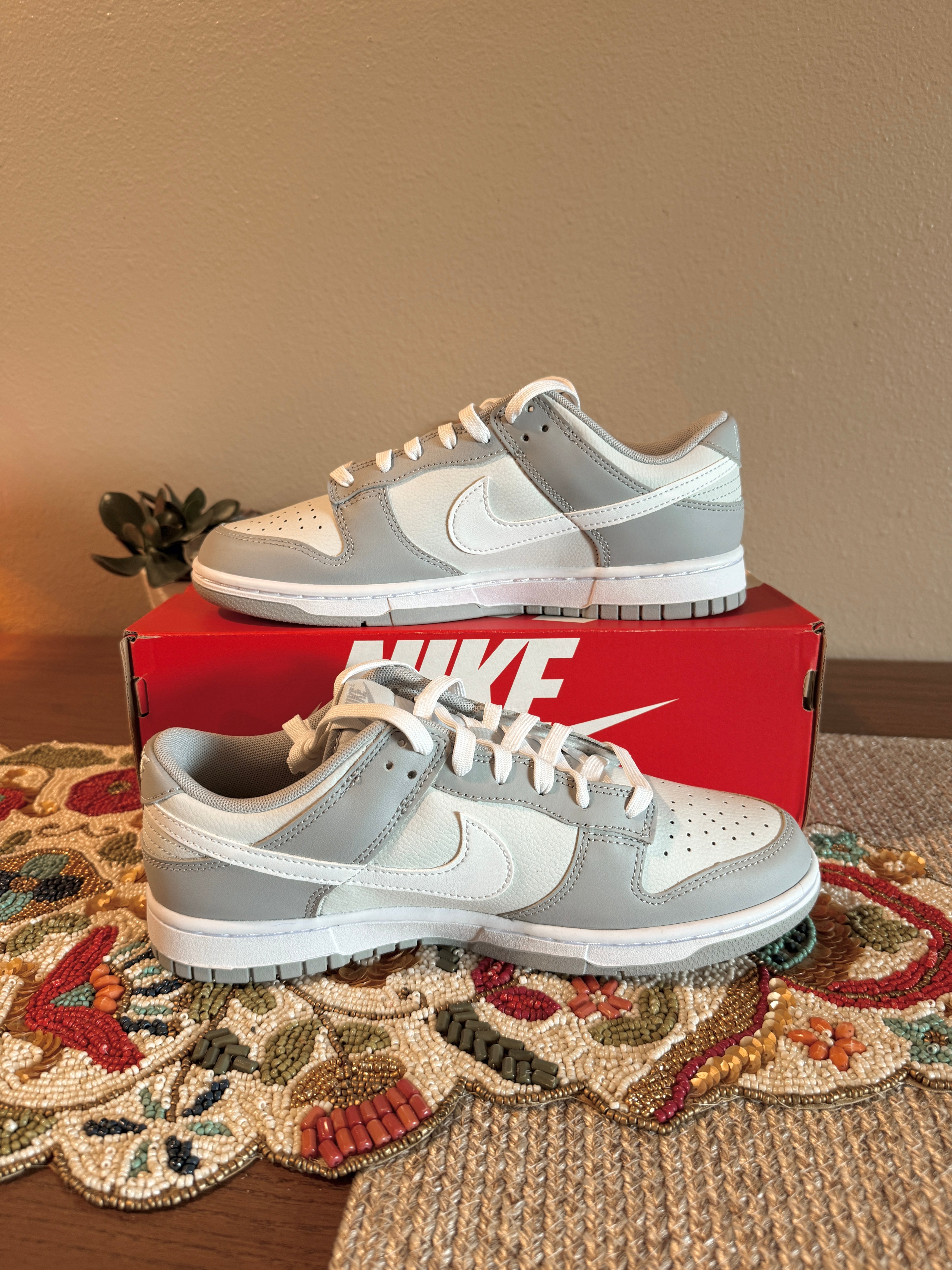 Nike Dunk Low Two Tone Grey Size 8.5