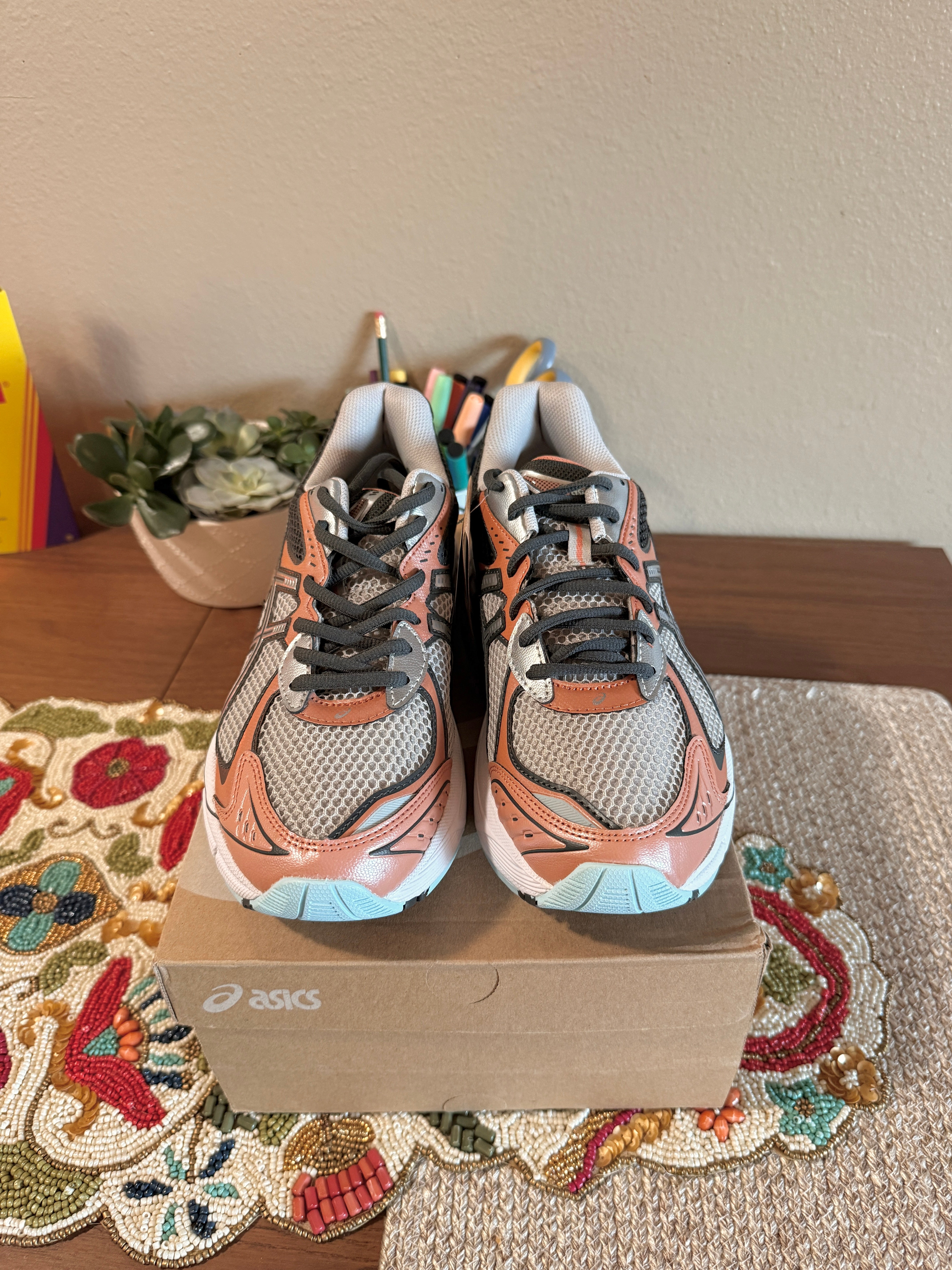 ASICS GT-2160 Oyster Grey Brick Dust Size 9