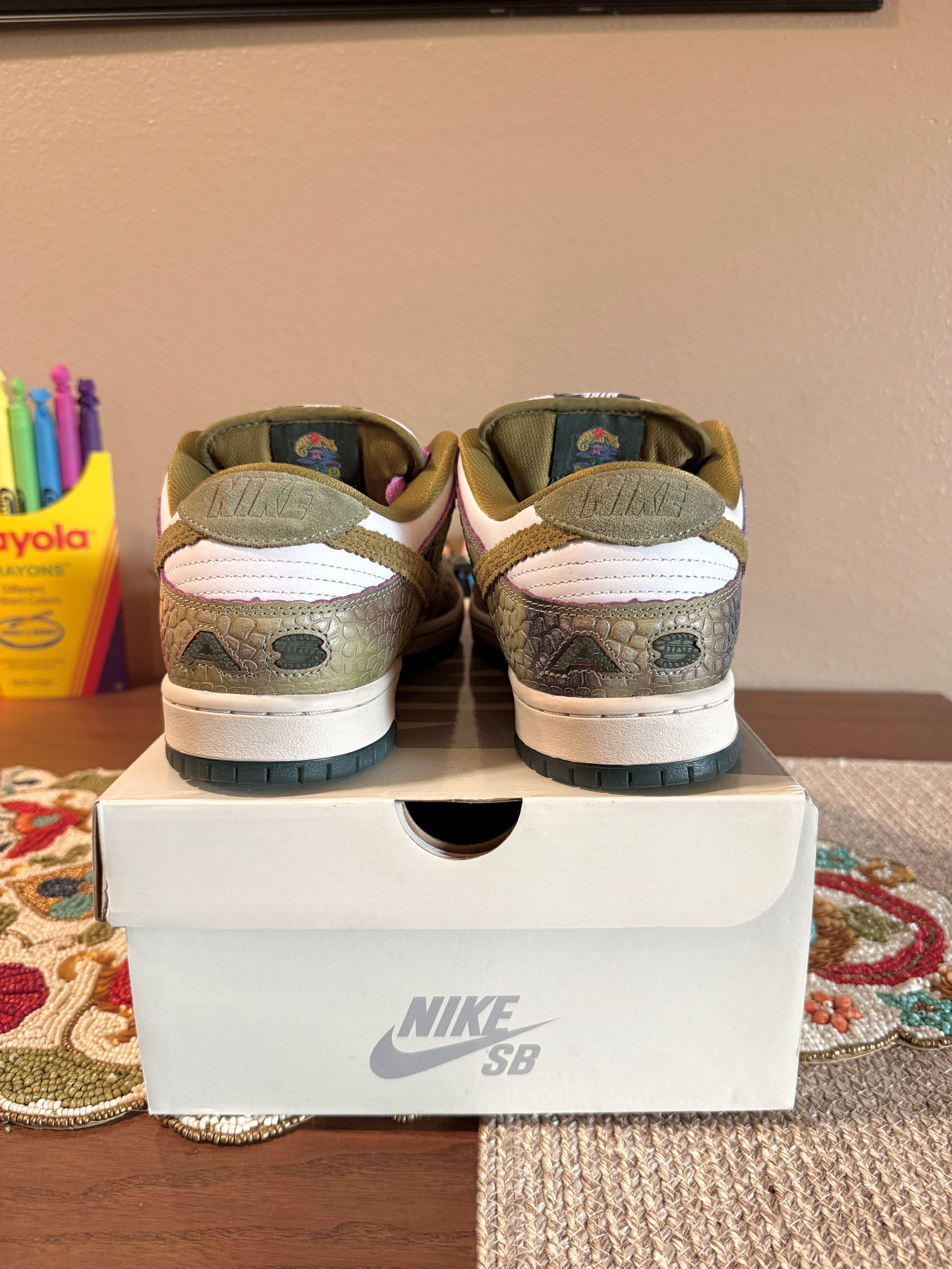 Nike SB Dunk Low x Alexis Sablone Chameleon Size 11 USED