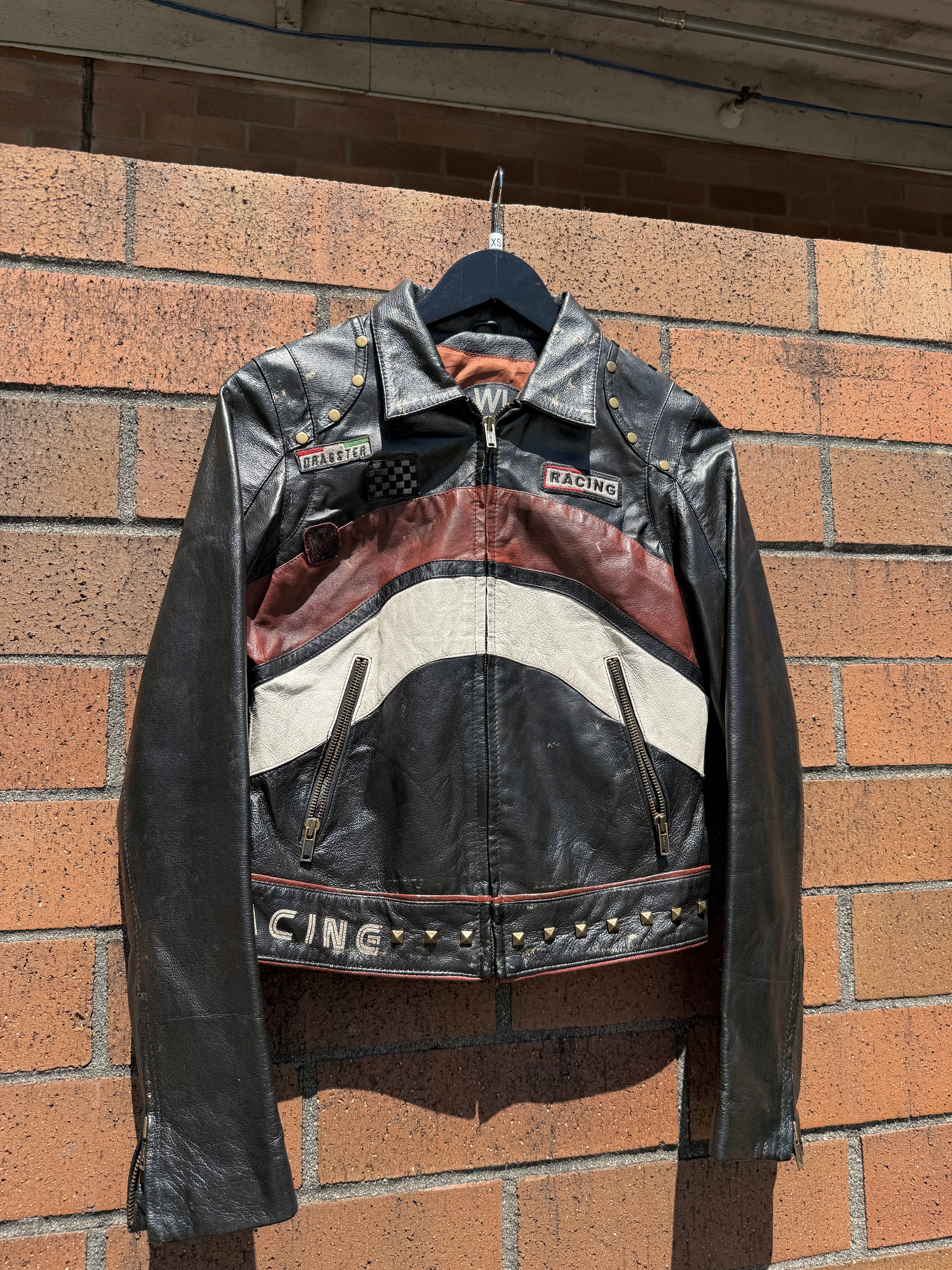 Women's 90s Wilsons Leather Leather Dragster Jacket Size XS
