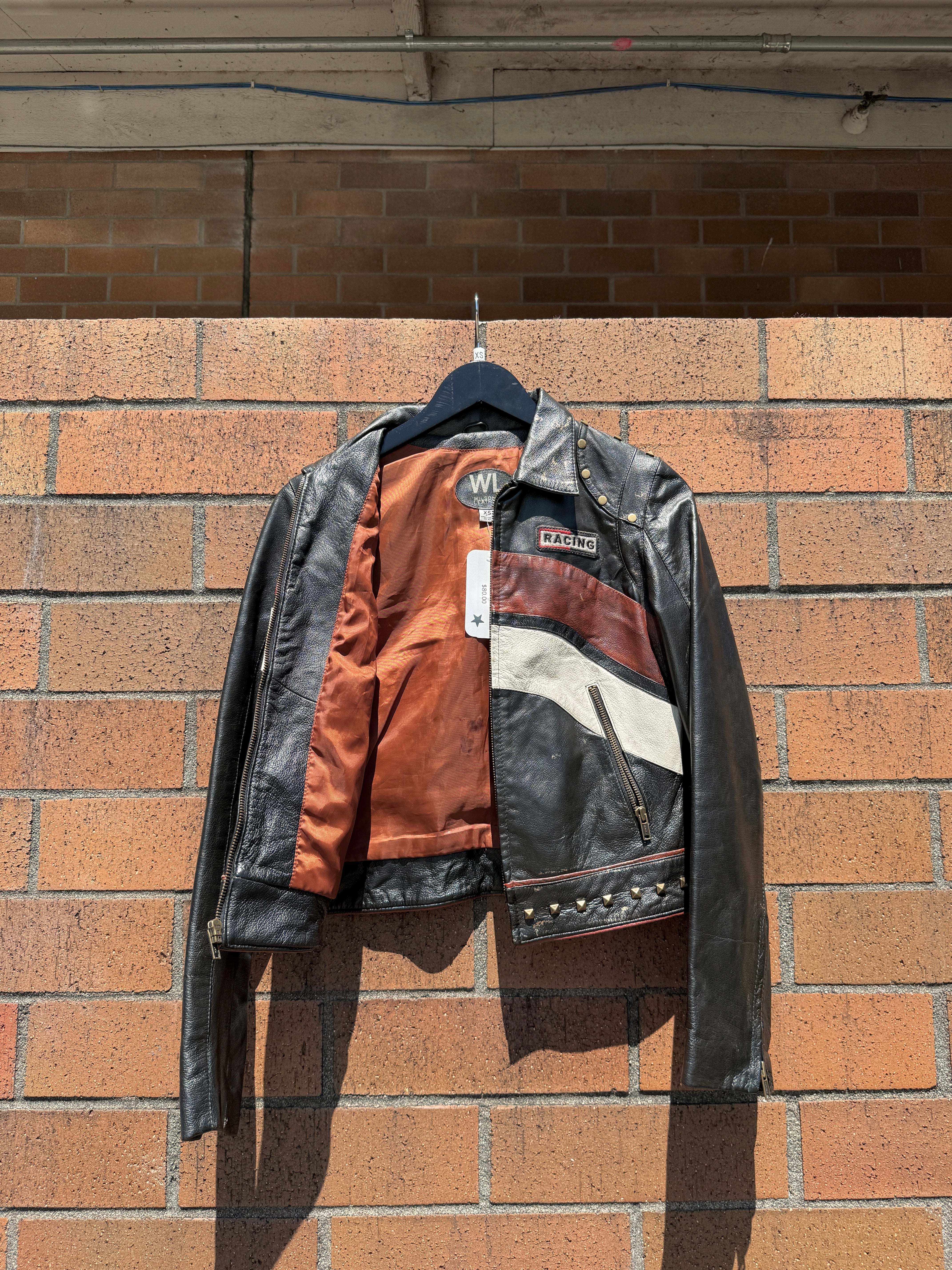 Women's 90s Wilsons Leather Leather Dragster Jacket Size XS