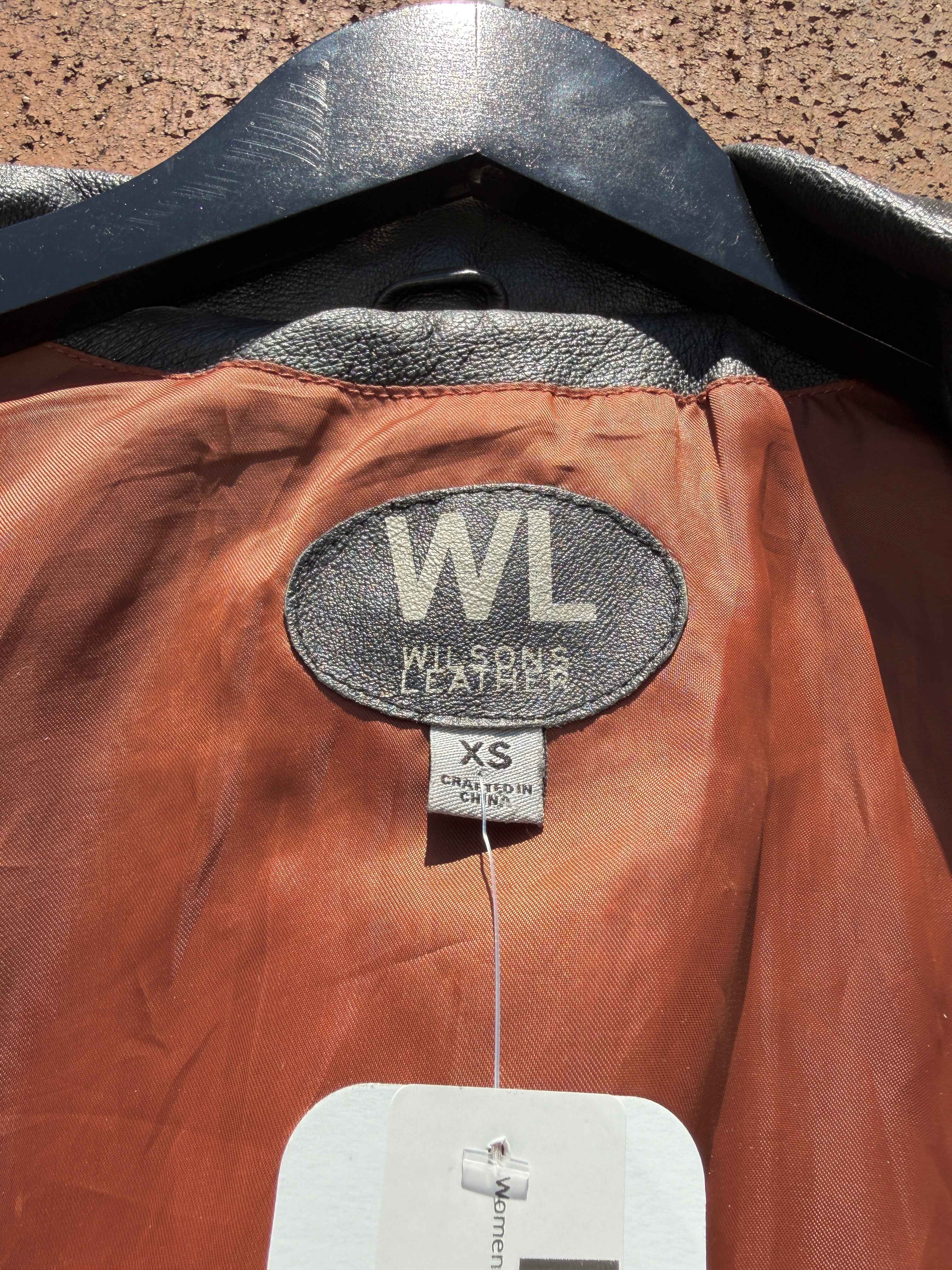 Women's 90s Wilsons Leather Leather Dragster Jacket Size XS