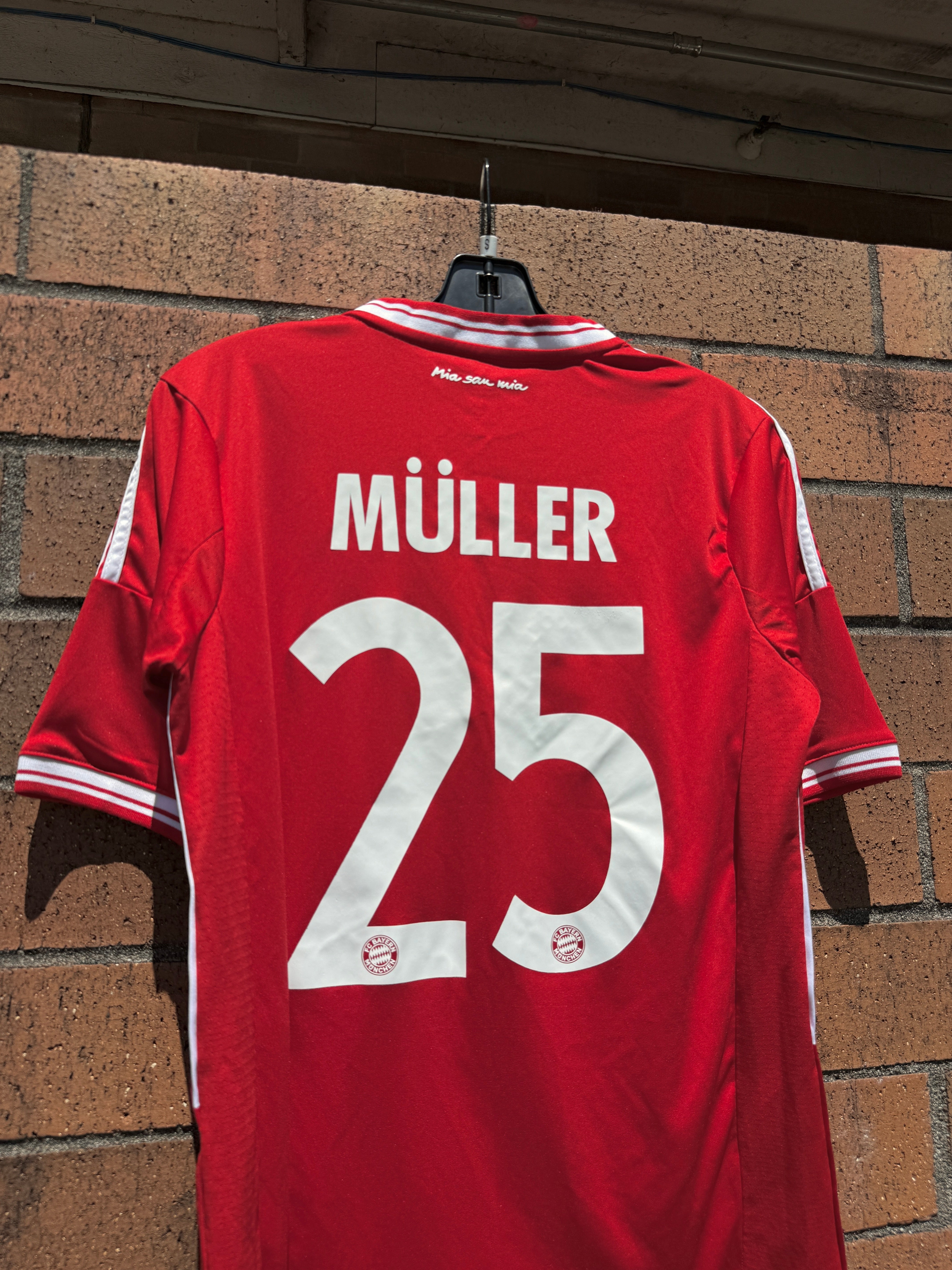 2007 Adidas Thomas Müller Bayern Munich Jersey (2013 Patch) Size Small