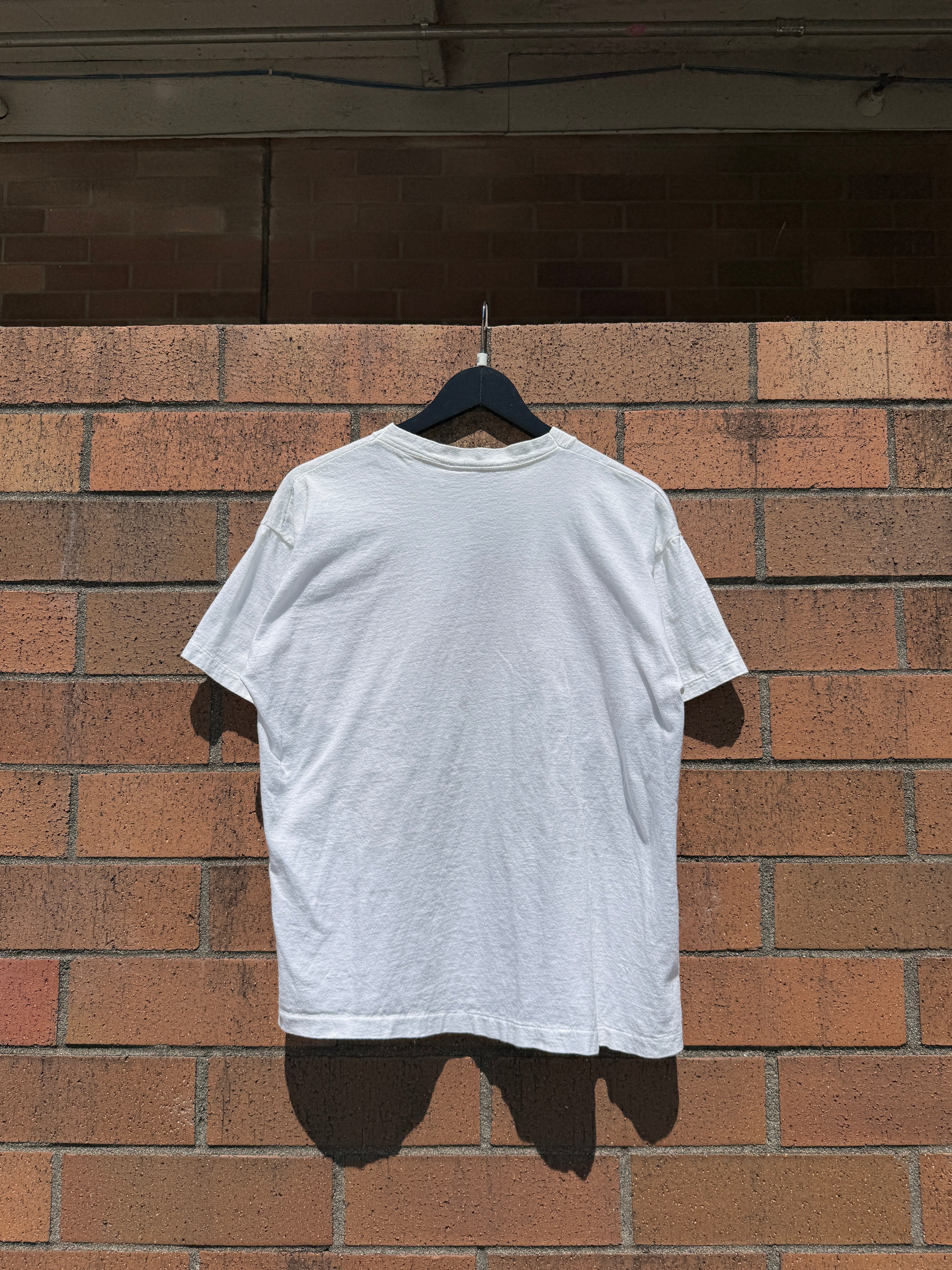 1996 Seattle Sonics White NBA Finals Tee Size M