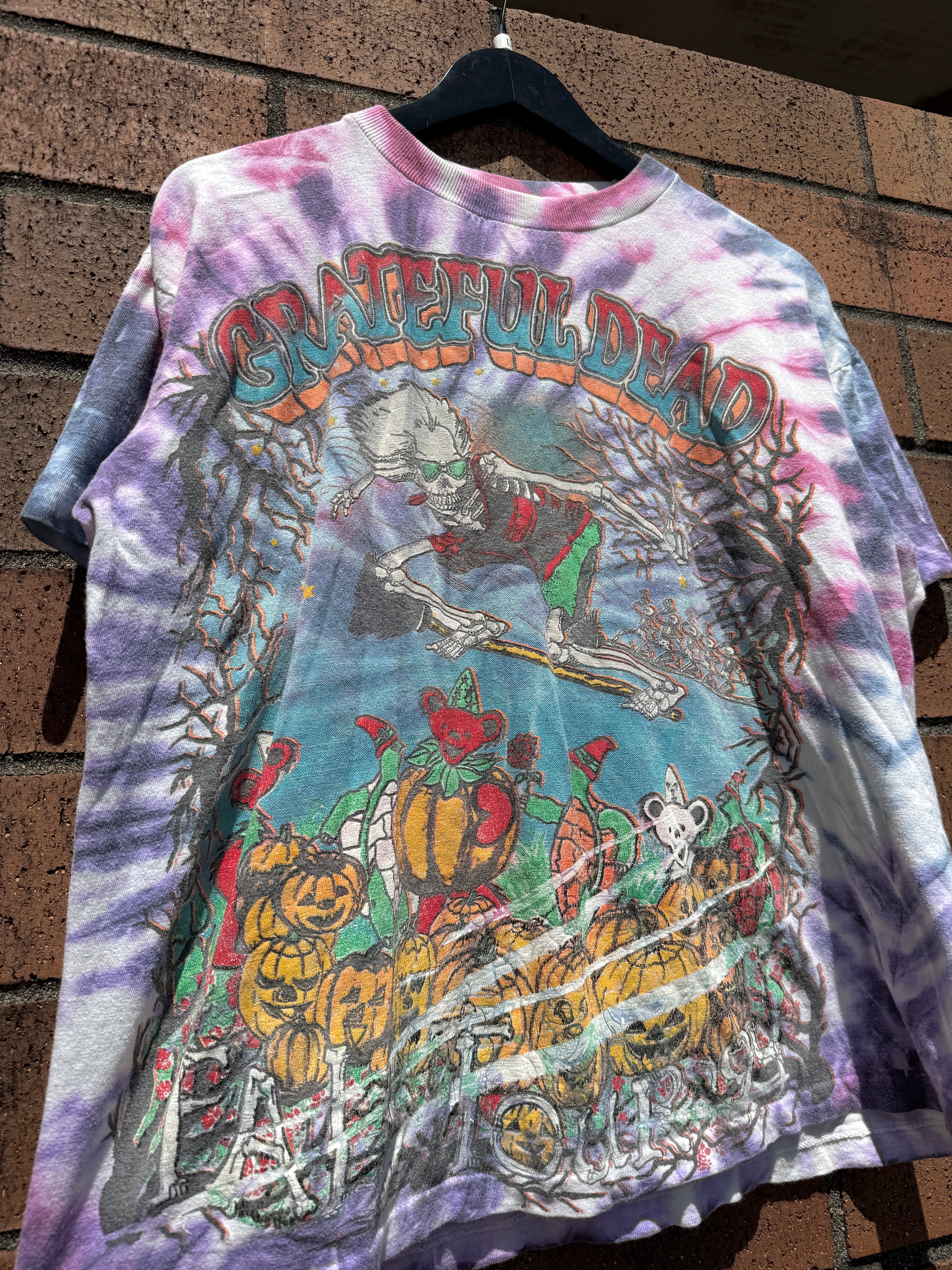 1994 Grateful Dead Fall Tour Tie Dye Tee Size L