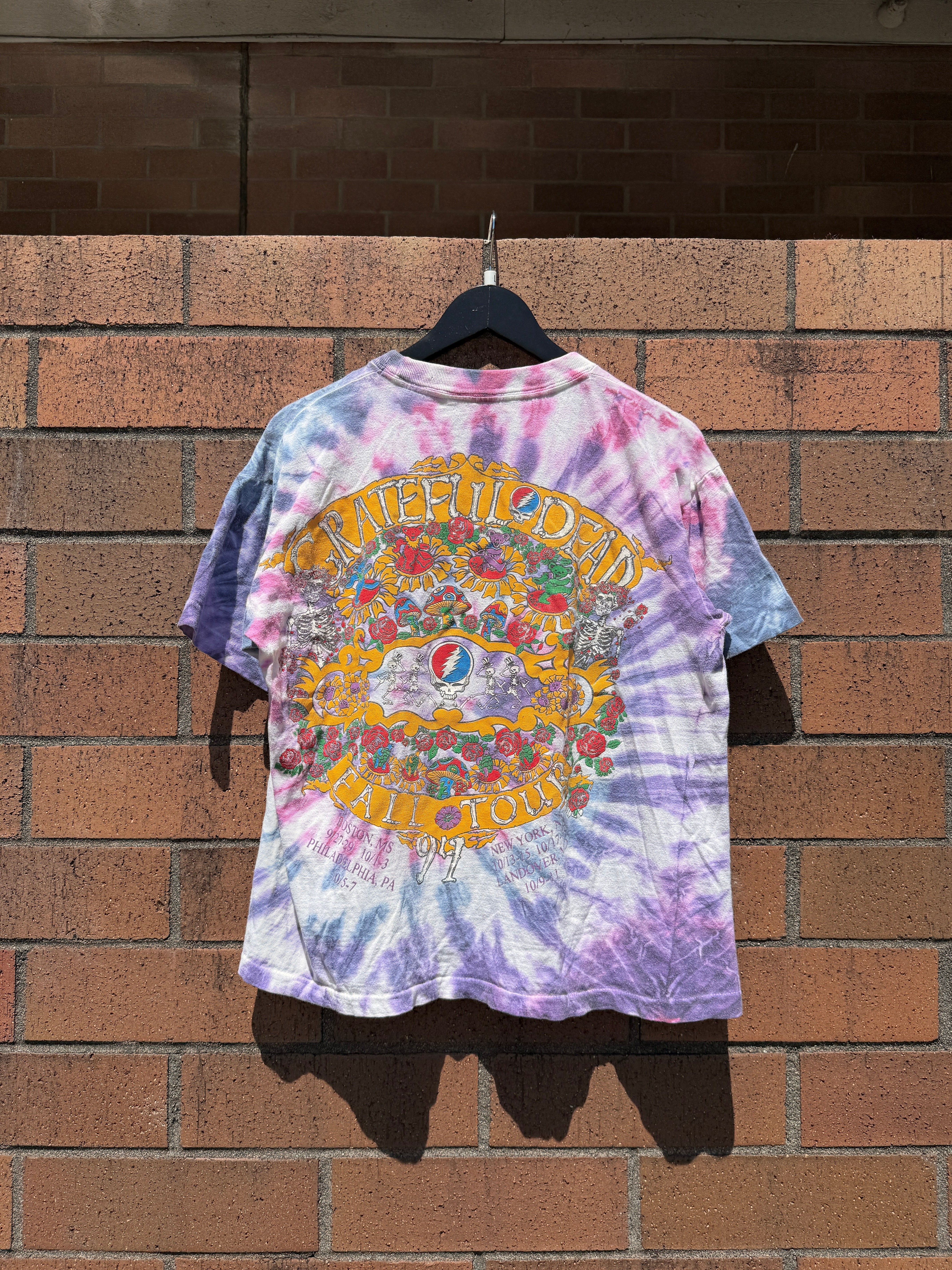 1994 Grateful Dead Fall Tour Tie Dye Tee Size L
