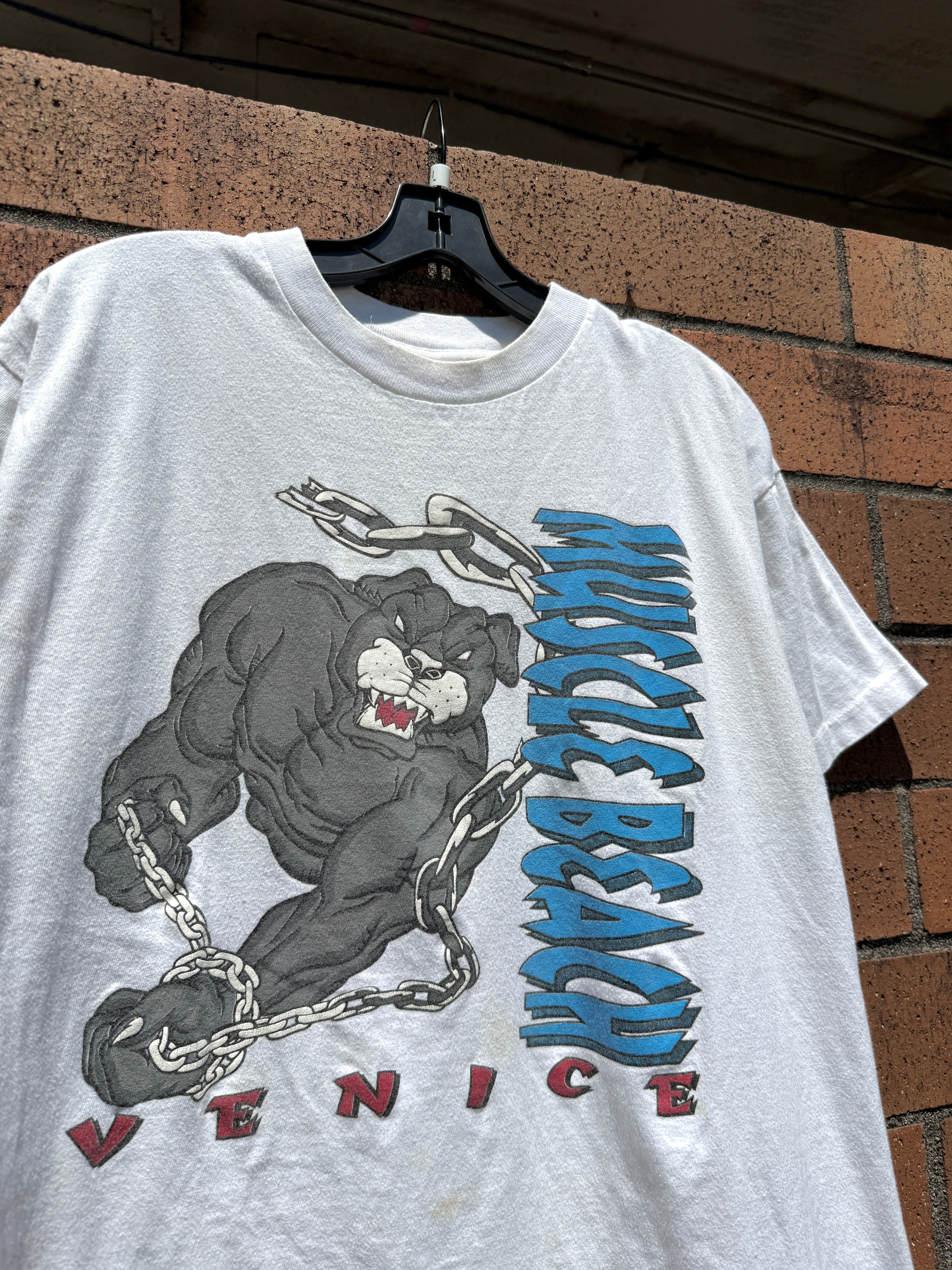 90s Muscle Beach Venice Tuf Threads Tee Size L