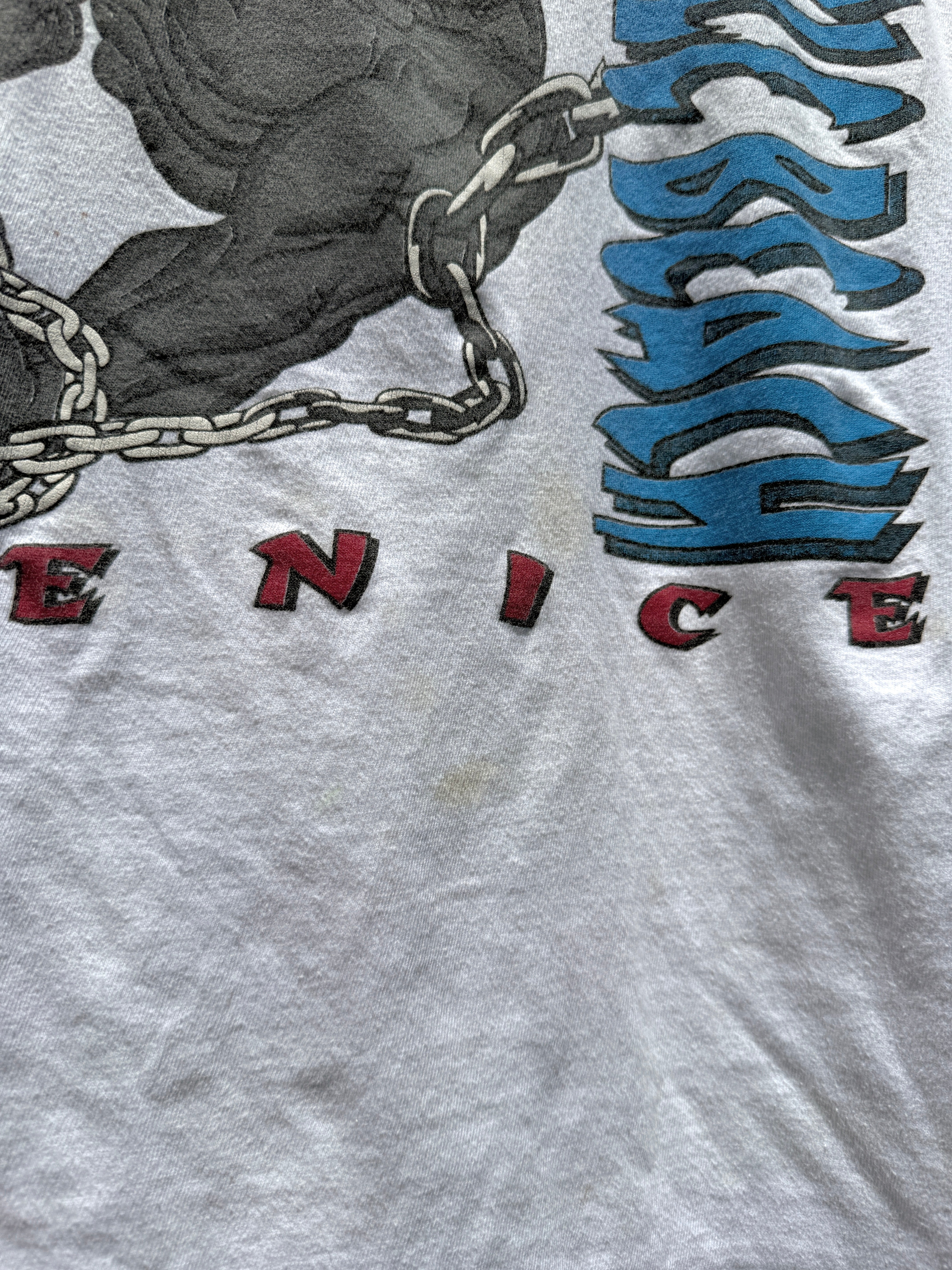 90s Muscle Beach Venice Tuf Threads Tee Size L
