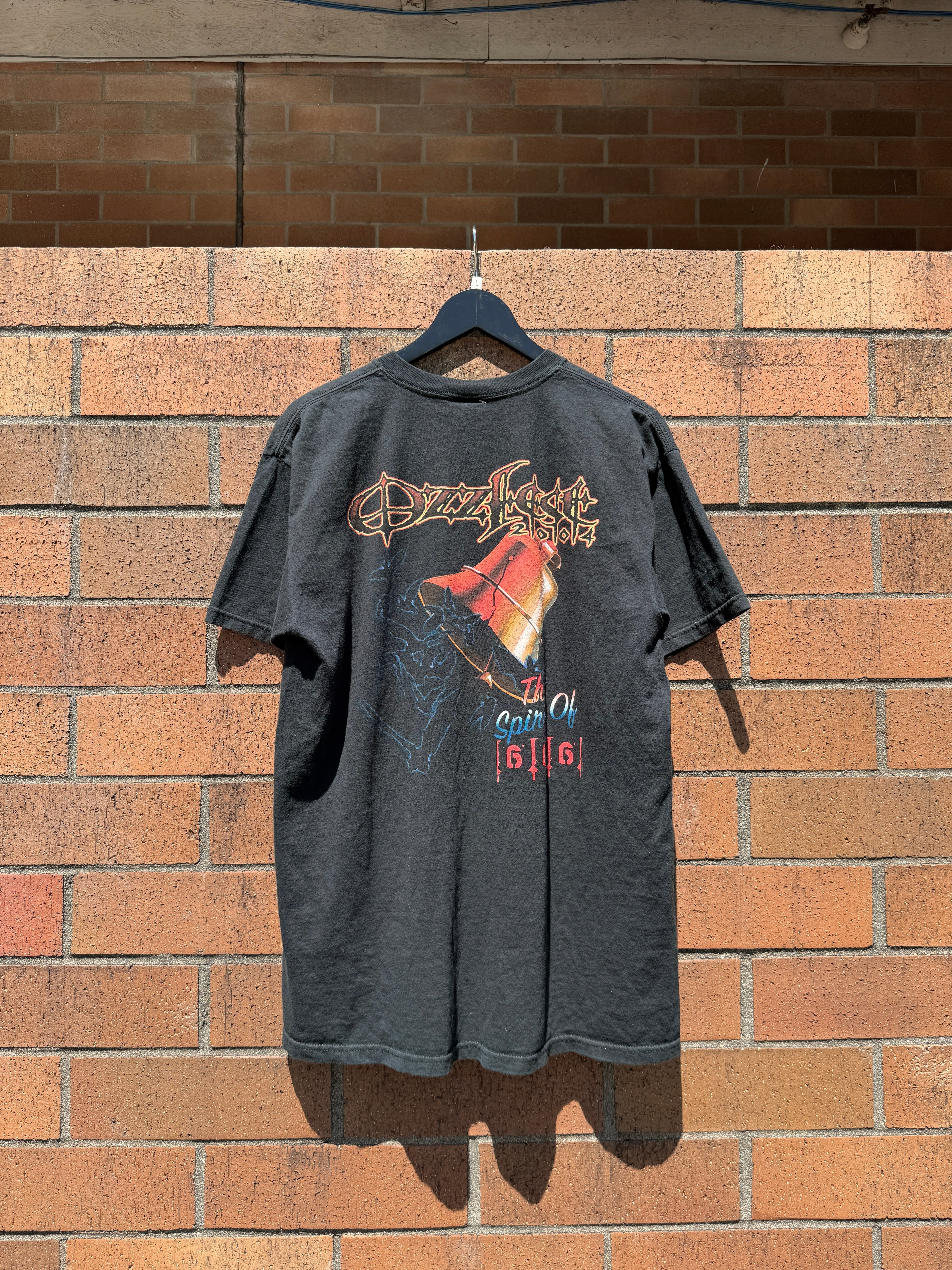2004 Ozzfest Ozzy for President Tee Size L