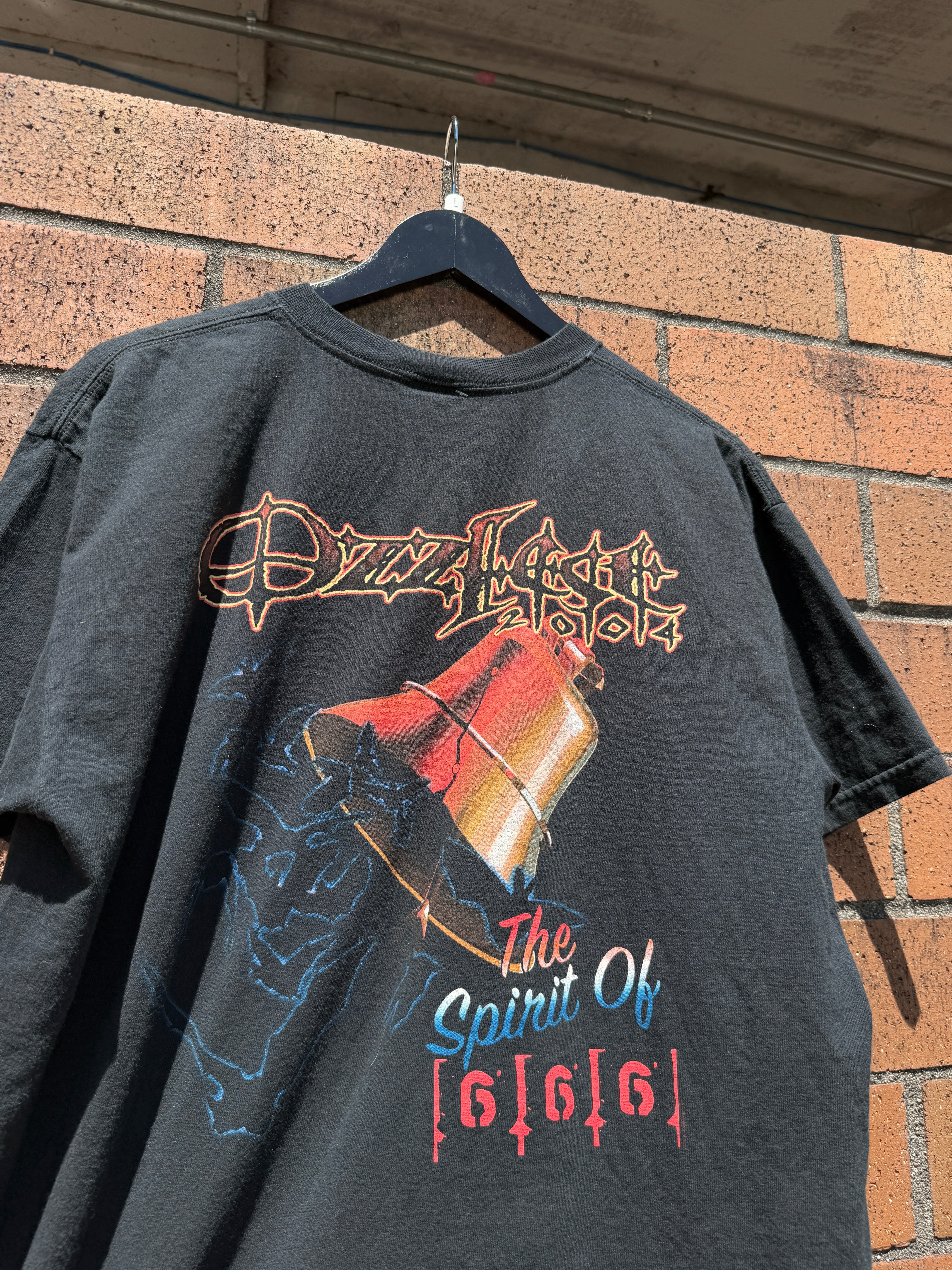 2004 Ozzfest Ozzy for President Tee Size L